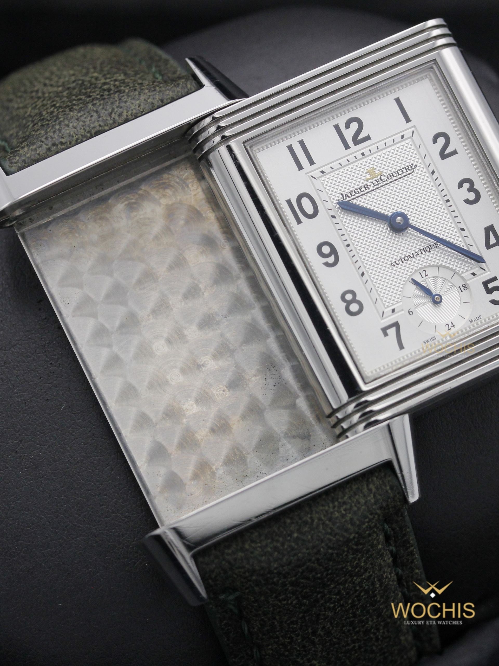 Jaeger Lecoultre Reverso Night & Day 278.8.56-6089 (Stainless Steel - 46 - Silver)