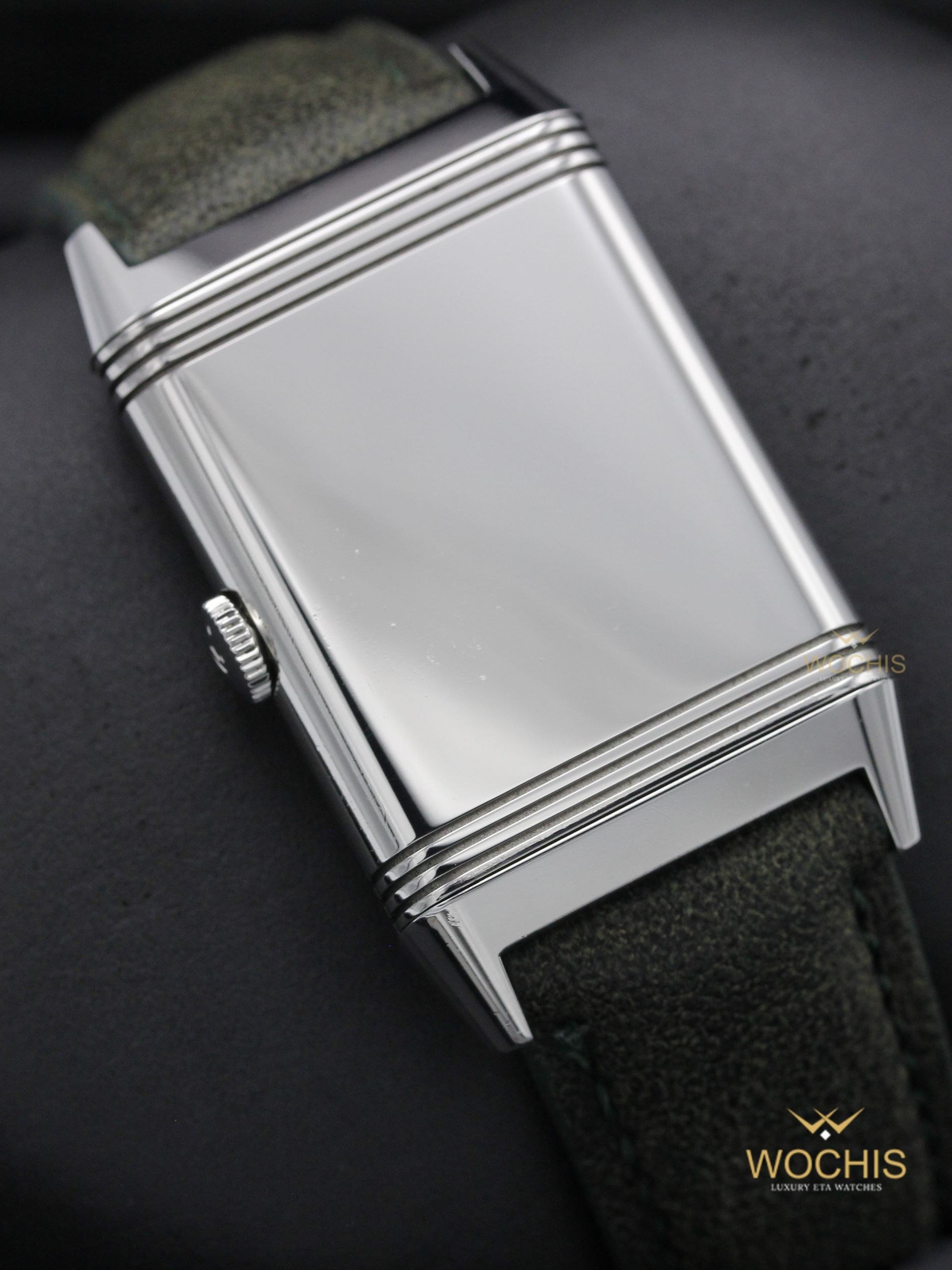Jaeger Lecoultre Reverso Night & Day 278.8.56-6089 (Stainless Steel - 46 - Silver)