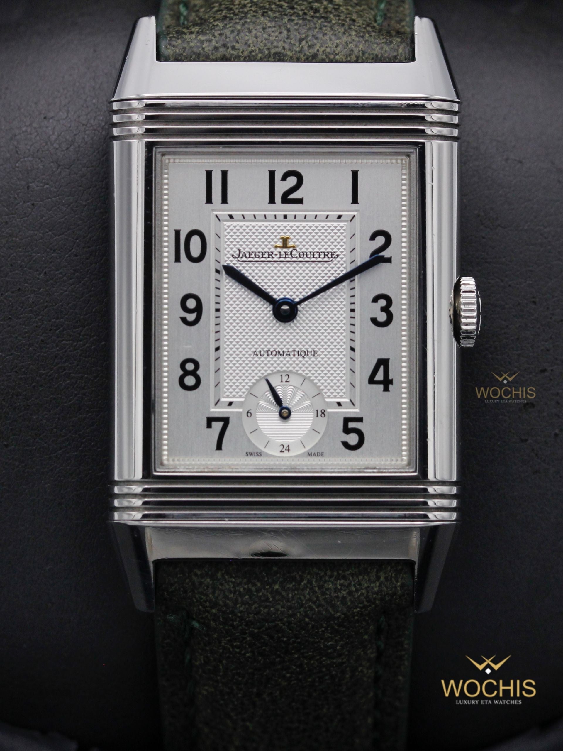 Jaeger Lecoultre Reverso Night & Day 278.8.56-6089 (Stainless Steel - 46 - Silver)