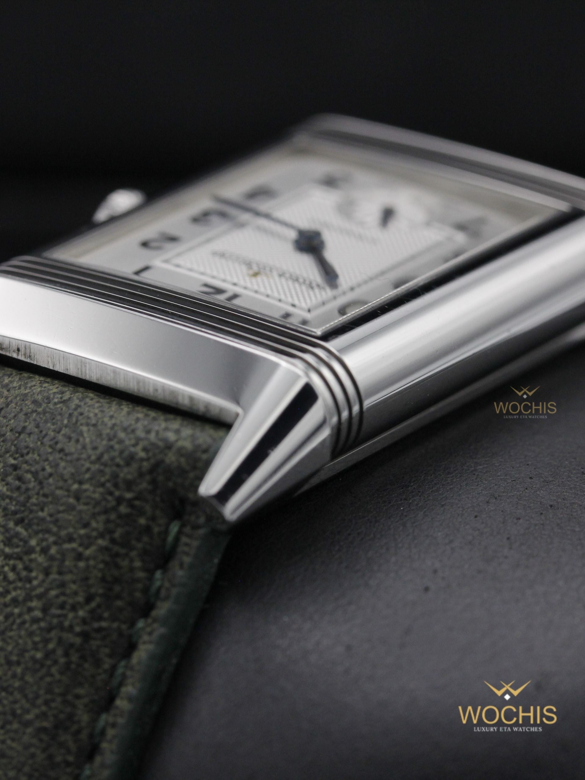 Jaeger Lecoultre Reverso Night & Day 278.8.56-6089 (Stainless Steel - 46 - Silver)