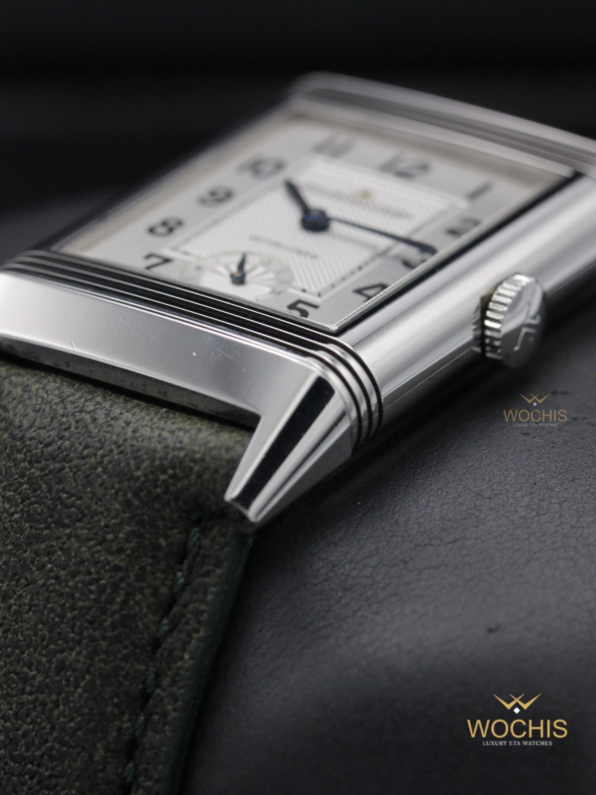 Jaeger Lecoultre Reverso Night & Day 278.8.56-6089 (Stainless Steel - 46 - Silver)