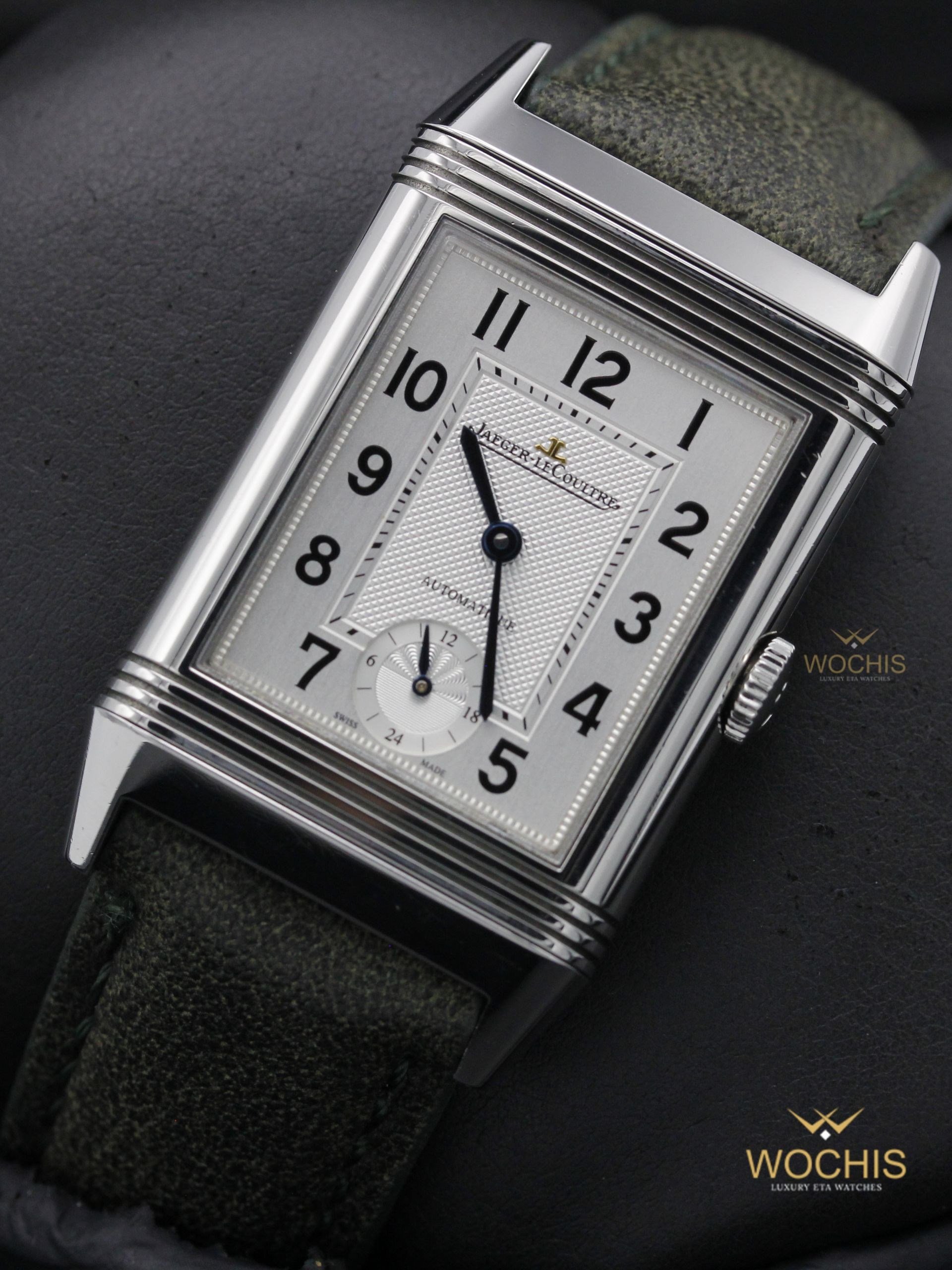 Jaeger Lecoultre Reverso Night & Day 278.8.56-6089 (Stainless Steel - 46 - Silver)