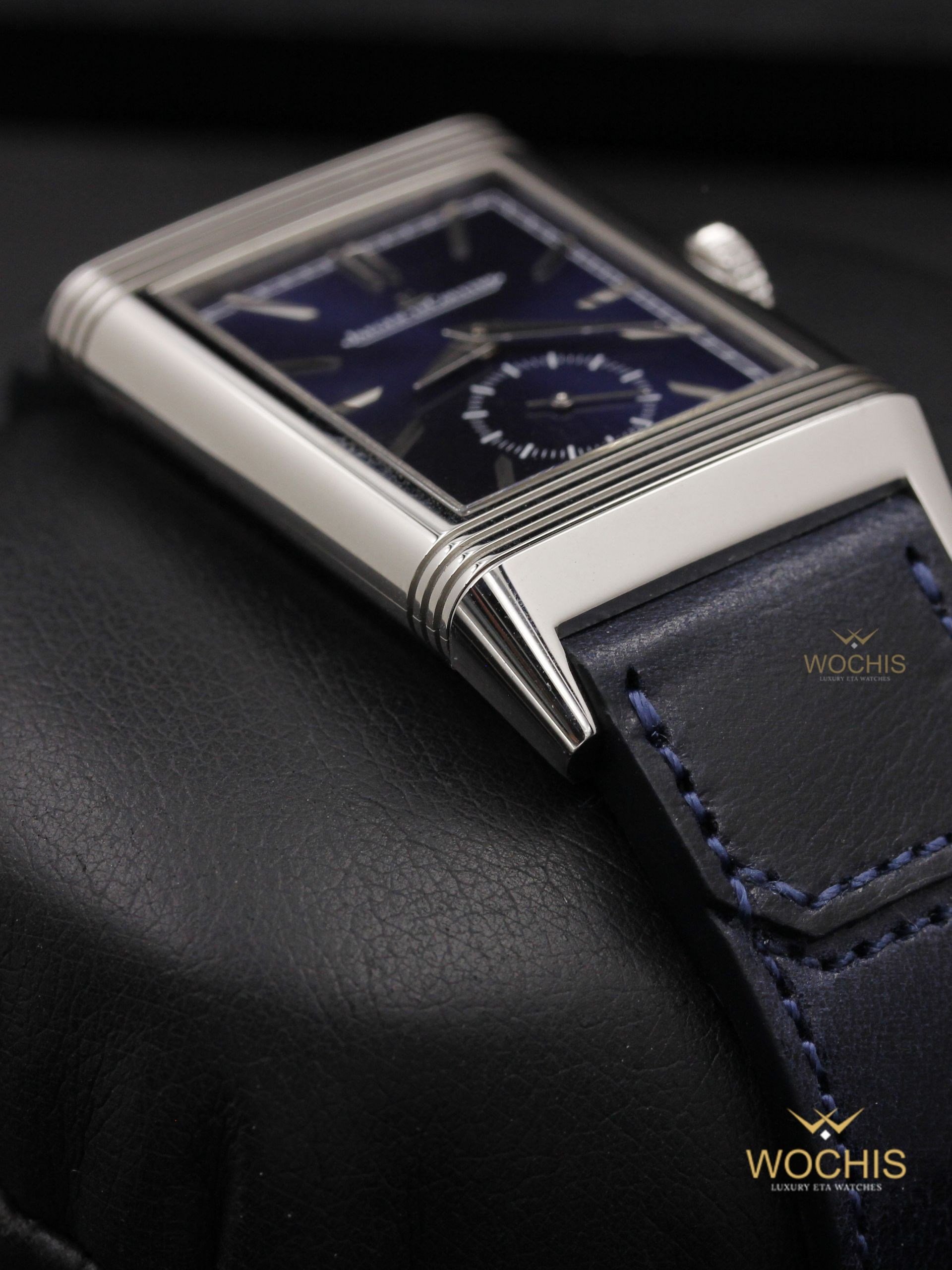 Jaeger Lecoultre Reverso Q3978480-2854 (Stainless Steel - 45 - Blue)
