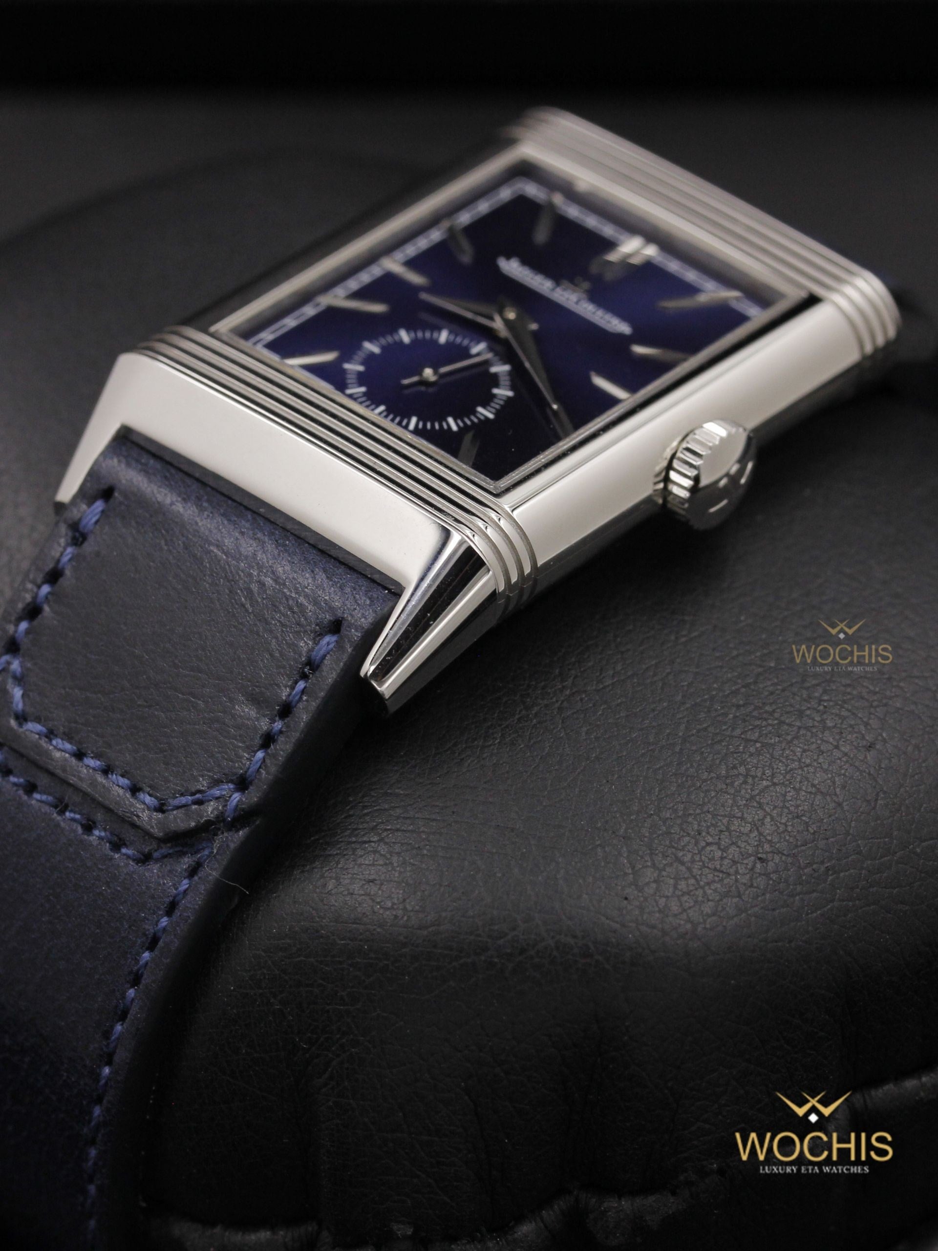 Jaeger Lecoultre Reverso Q3978480-2854 (Stainless Steel - 45 - Blue)
