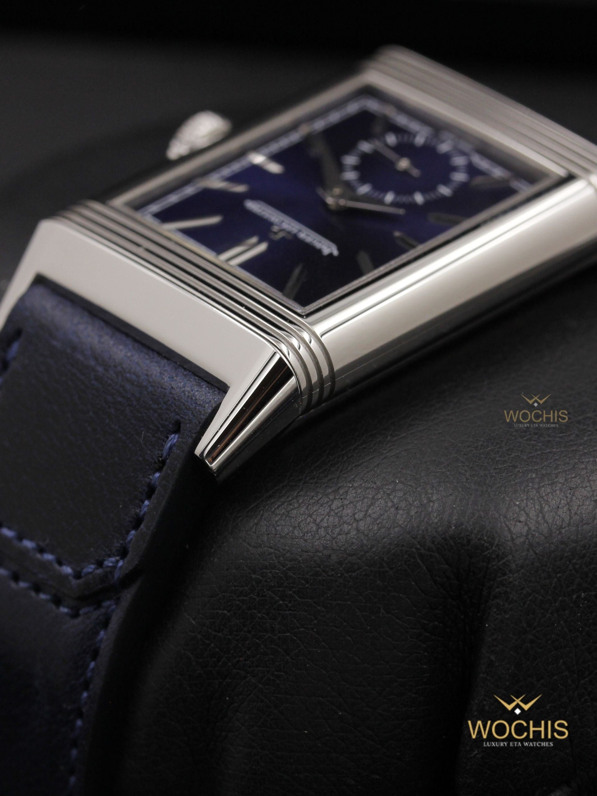 Jaeger Lecoultre Reverso Q3978480-2854 (Stainless Steel - 45 - Blue)