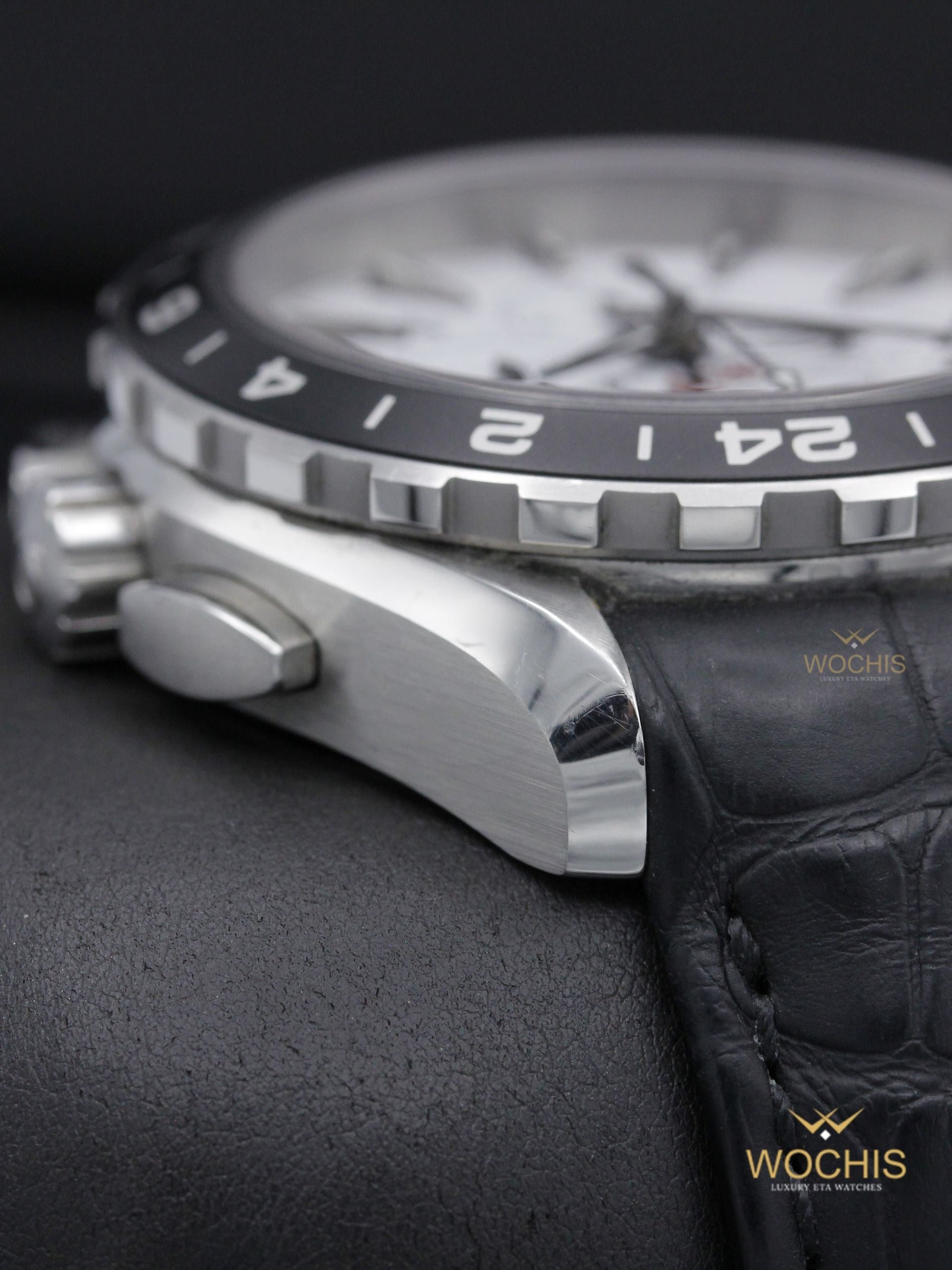 Omega Aqua Terra Chronograph GMT 231.13.44.52.04.001-7314 (Stainless Steel - 43 - White)