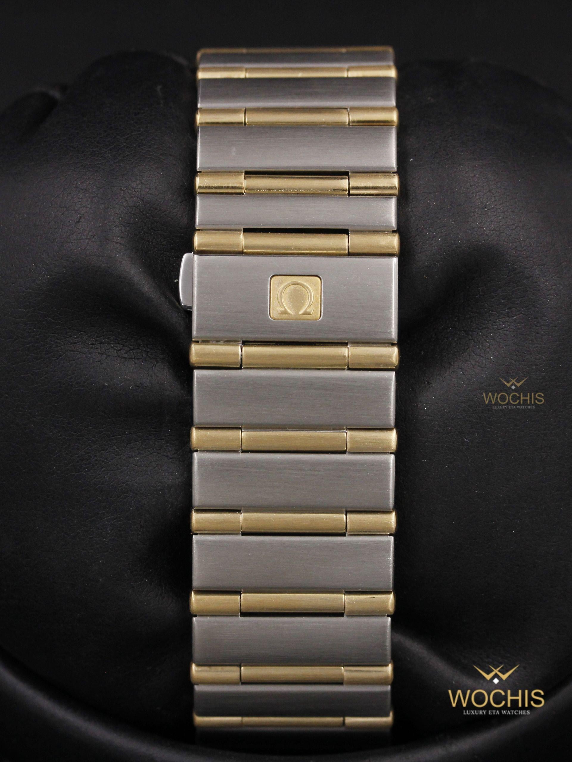 Omega Constellation 396.1201-6161 (Stainless Steel - Yellow Gold - 33 - Champagne)