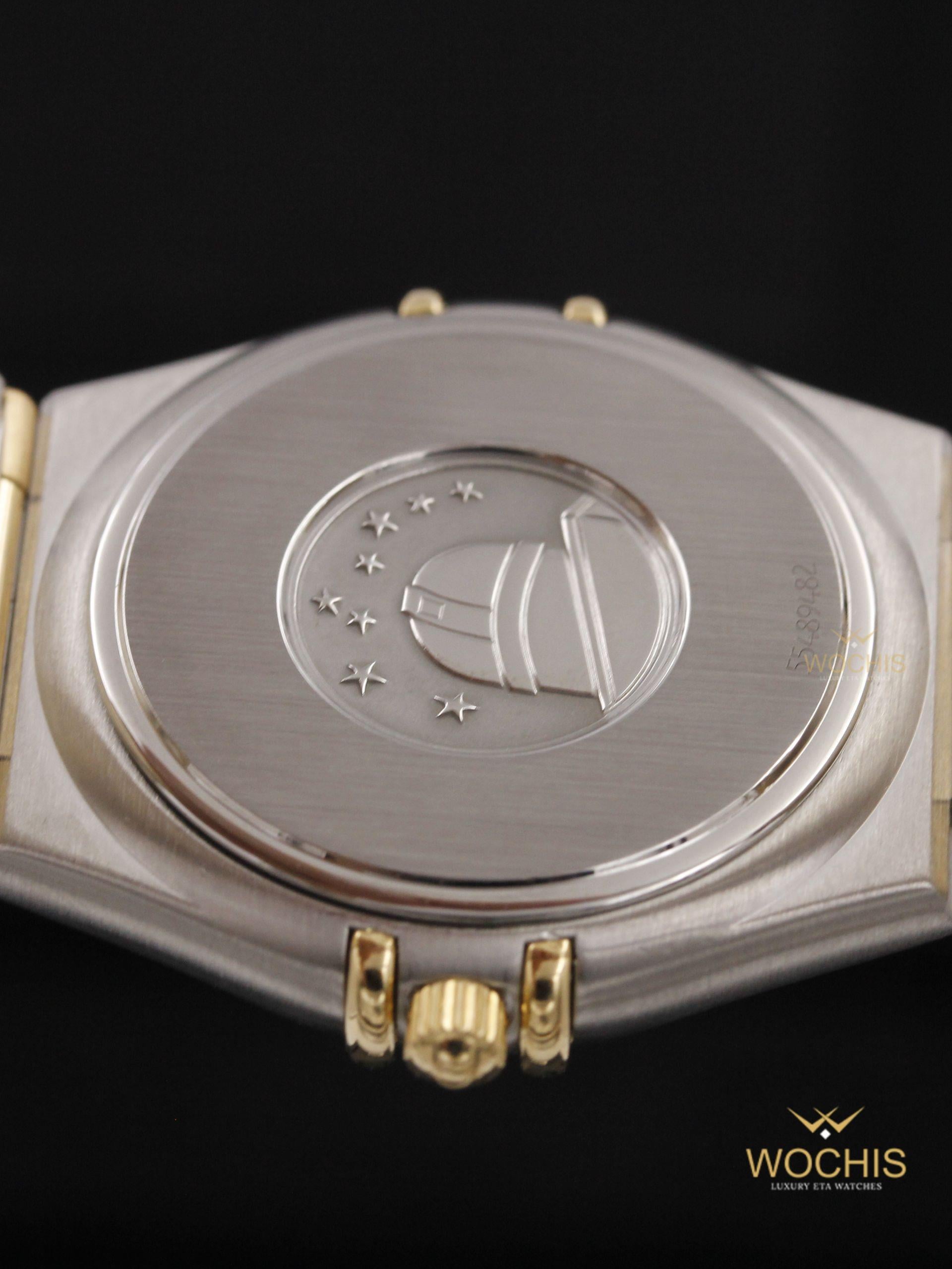 Omega Constellation 396.1201-6161 (Stainless Steel - Yellow Gold - 33 - Champagne)