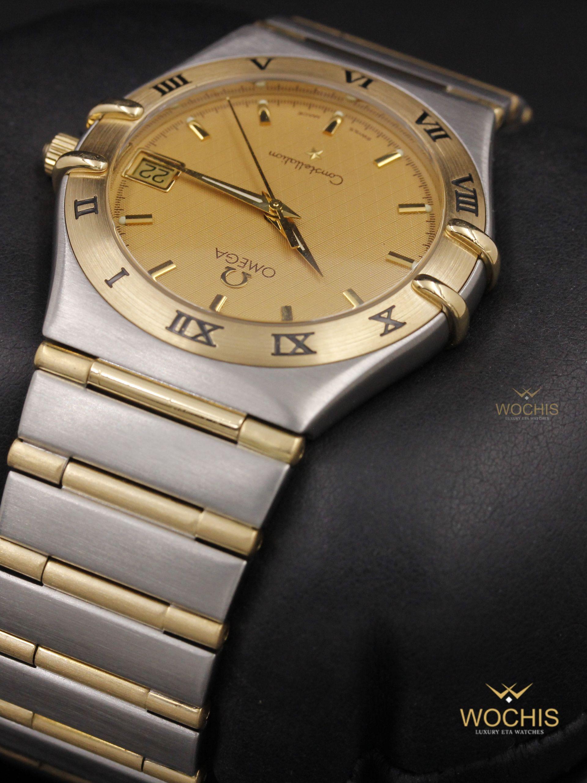Omega Constellation 396.1201-6161 (Stainless Steel - Yellow Gold - 33 - Champagne)