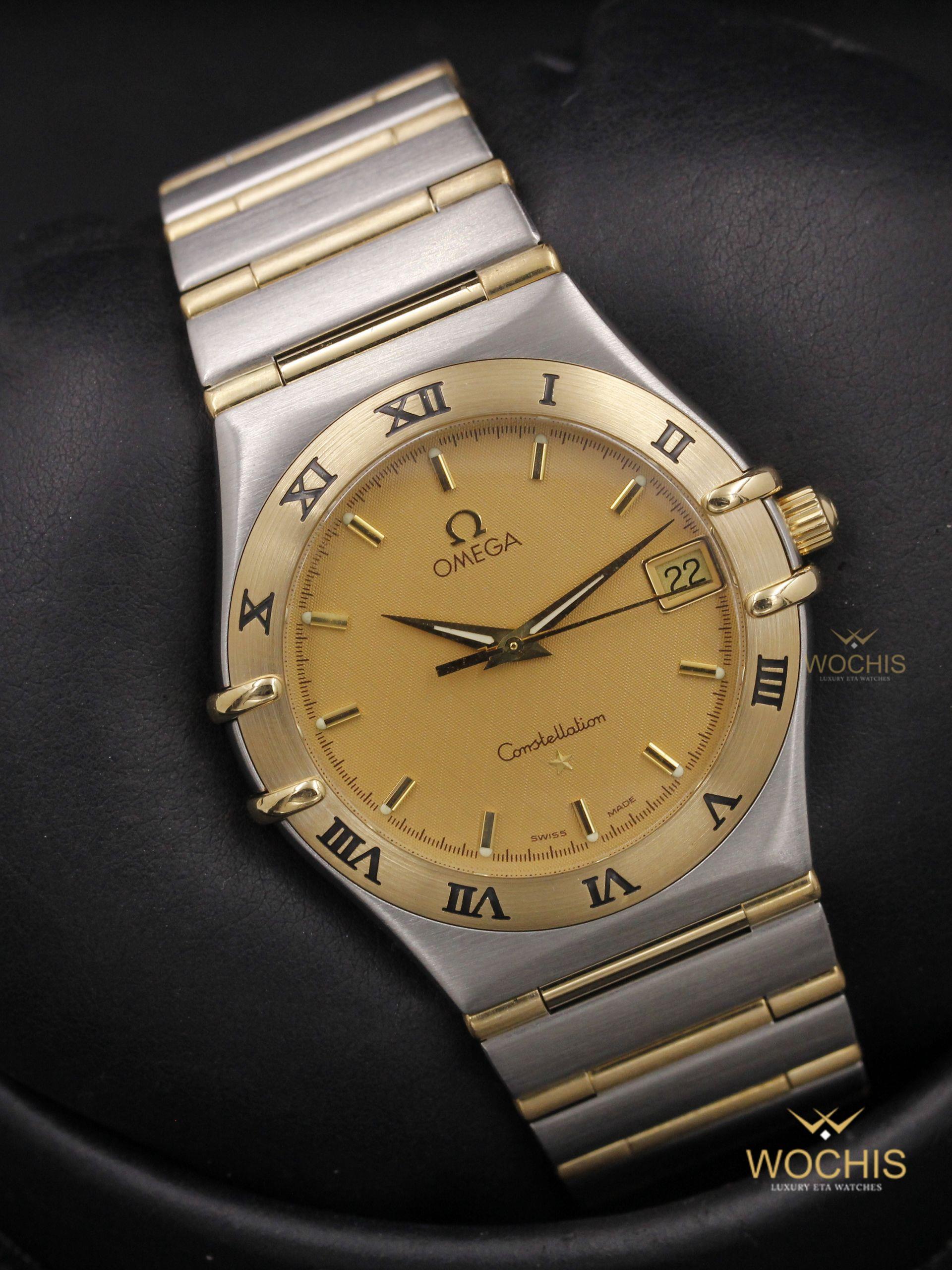 Omega Constellation 396.1201-6161 (Stainless Steel - Yellow Gold - 33 - Champagne)