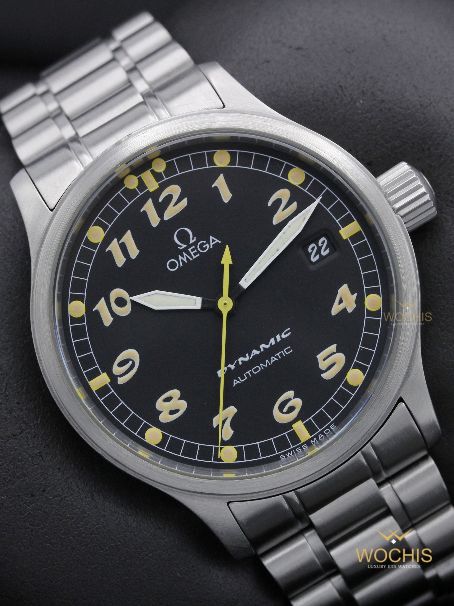 Omega Omega Dynamic  5200.50-7310 (Stainless Steel - 36 - Black)