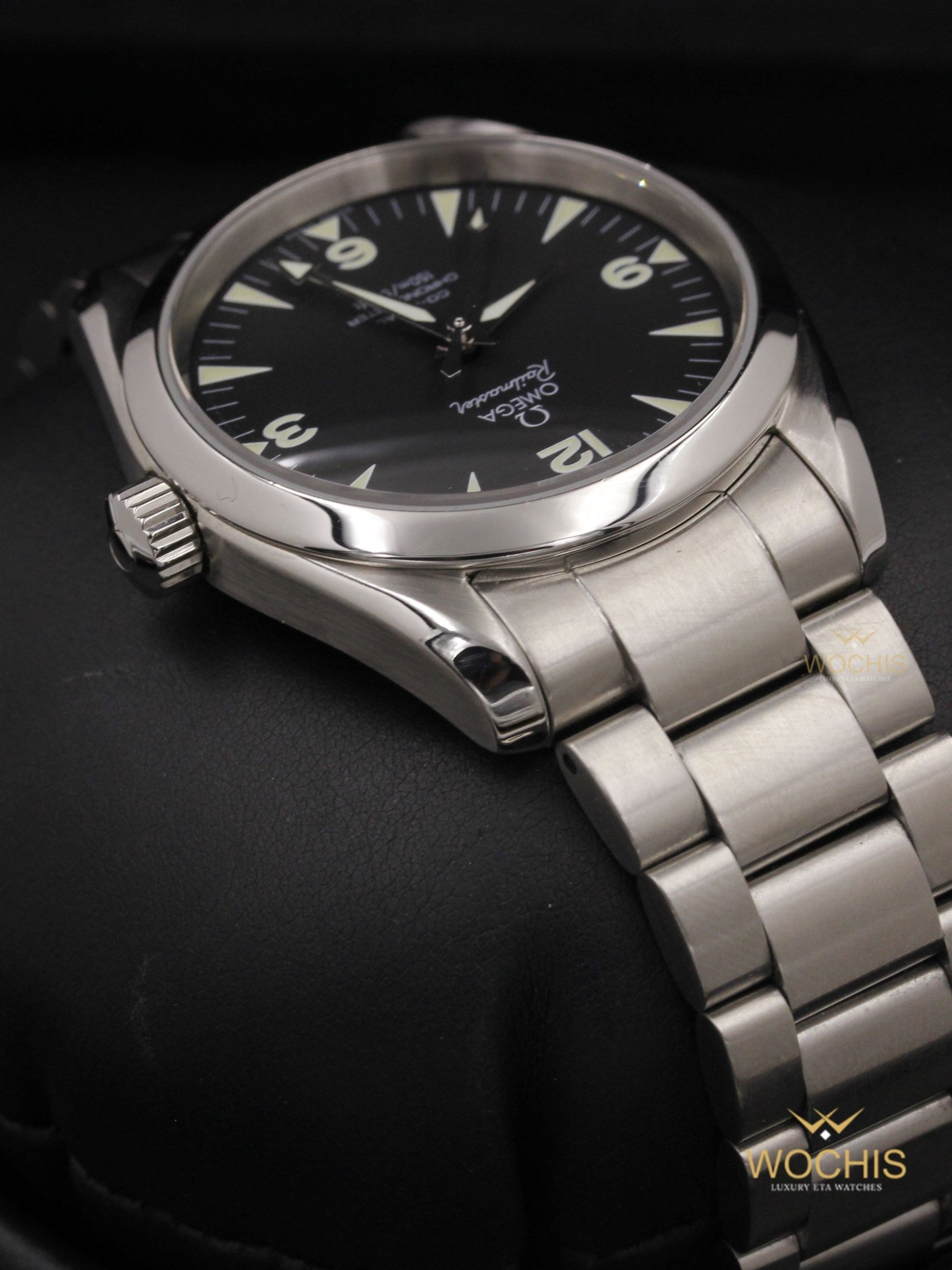 Omega Seamaster Aqua Terra Railmaster 2504.52-4735 (Stainless Steel - 36 - Black)