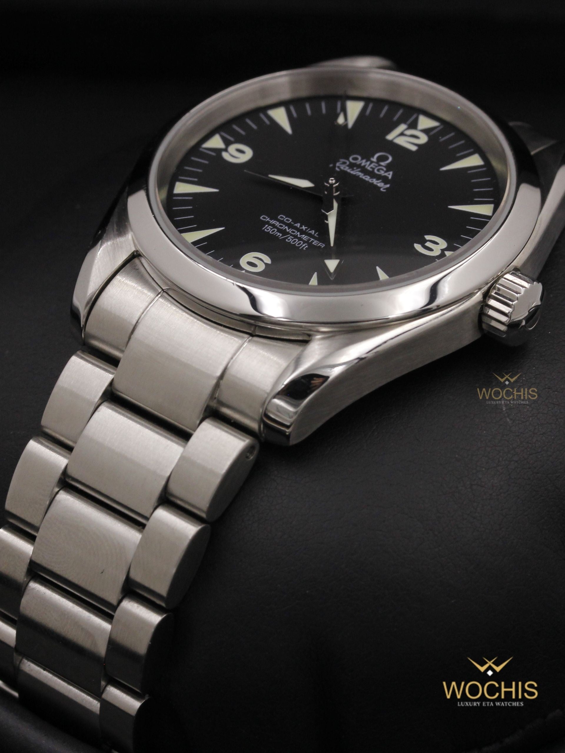 Omega Seamaster Aqua Terra Railmaster 2504.52-4735 (Stainless Steel - 36 - Black)