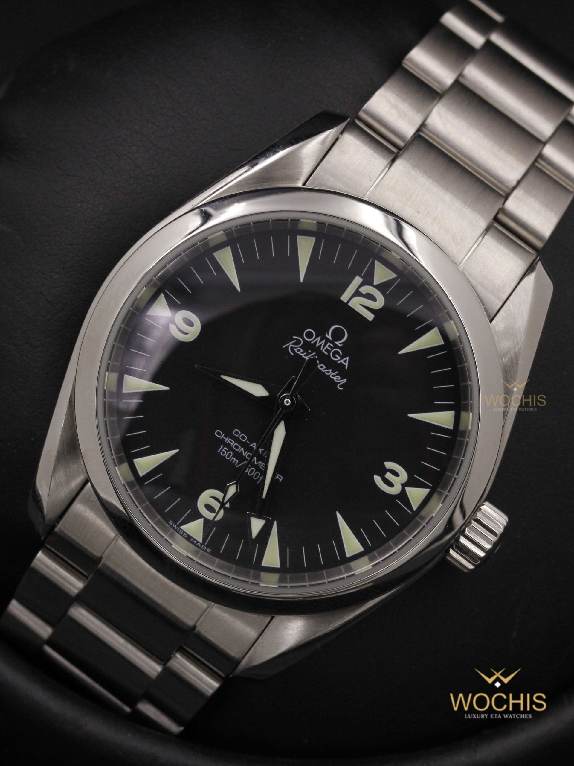 Omega Seamaster Aqua Terra Railmaster 2504.52-4735 (Stainless Steel - 36 - Black)