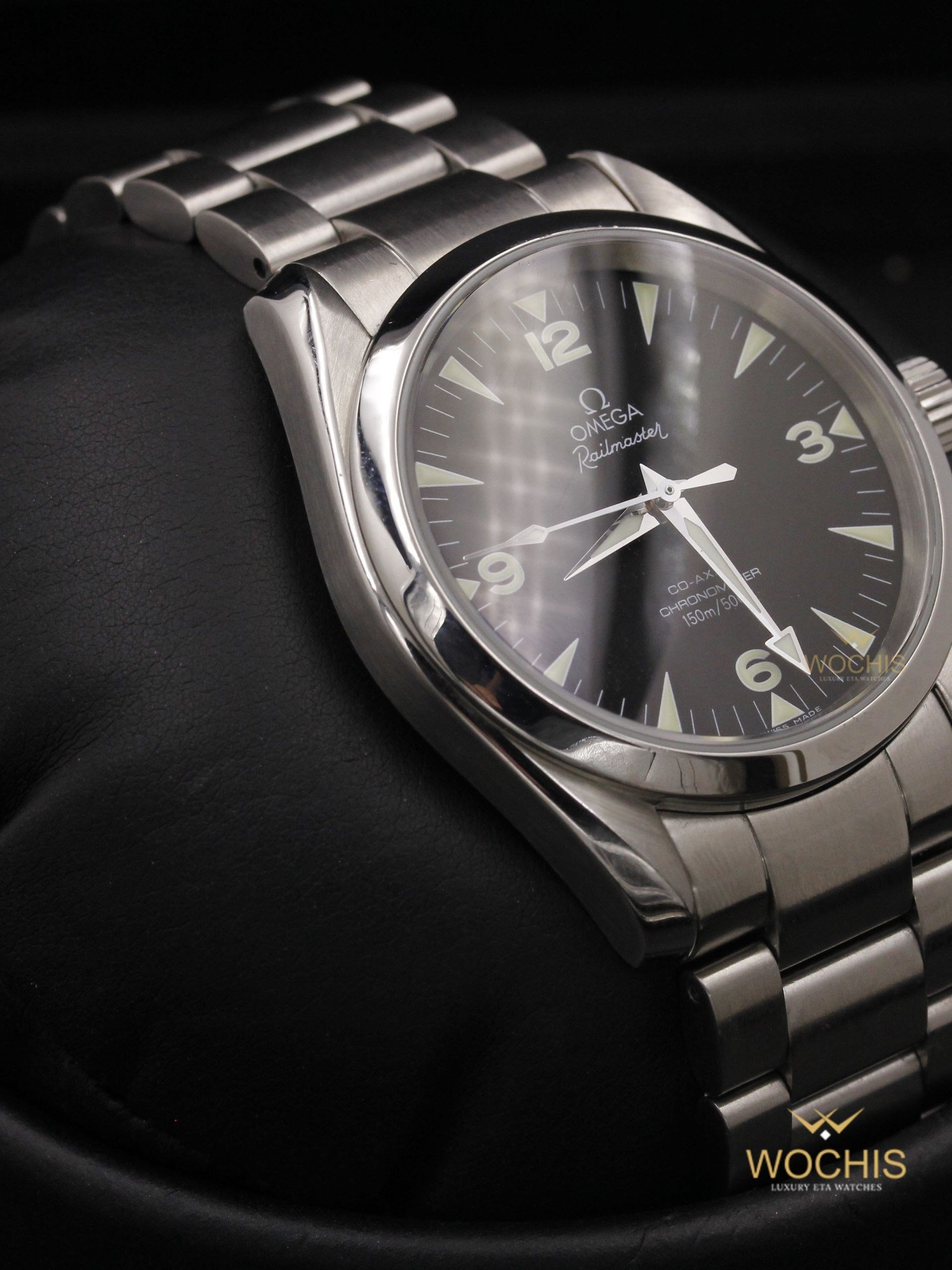 Omega Seamaster Aqua Terra Railmaster 2504.52-4735 (Stainless Steel - 36 - Black)