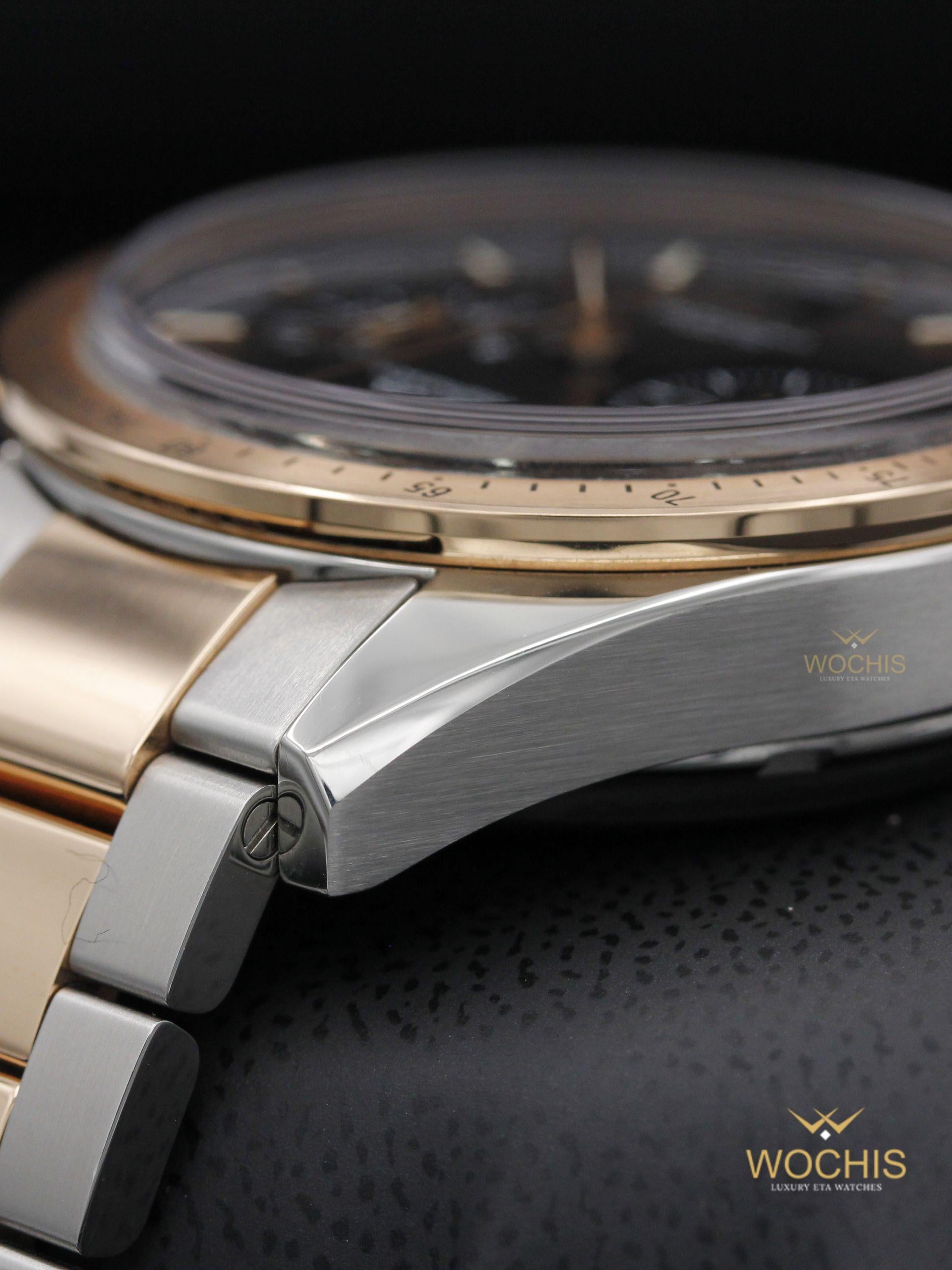 Omega Speedmaster 57 331.20.42.51.01.002-8648 (Stainless Steel - Rose Gold - 40.5 - Black)