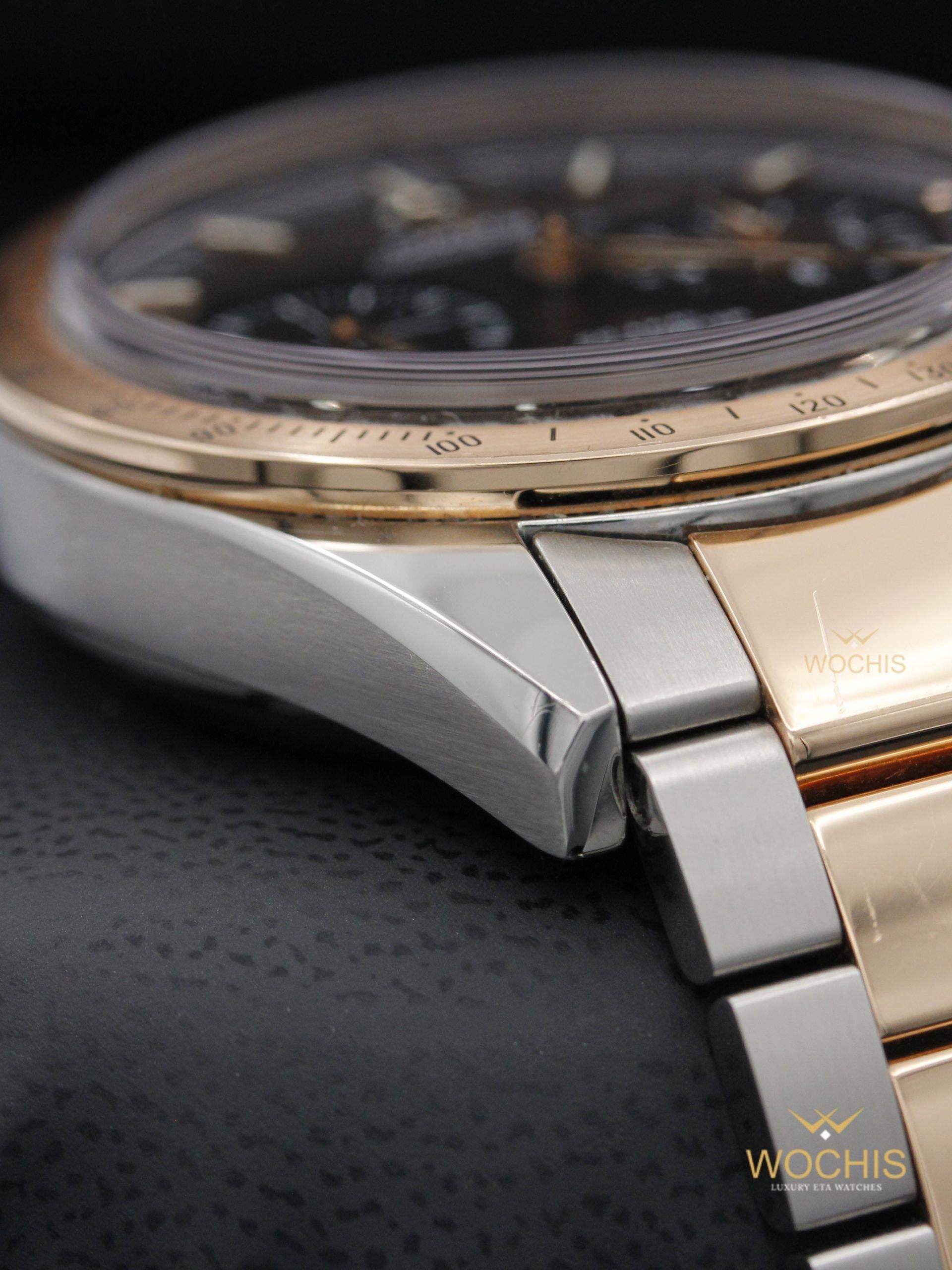 Omega Speedmaster 57 331.20.42.51.01.002-8648 (Stainless Steel - Rose Gold - 40.5 - Black)