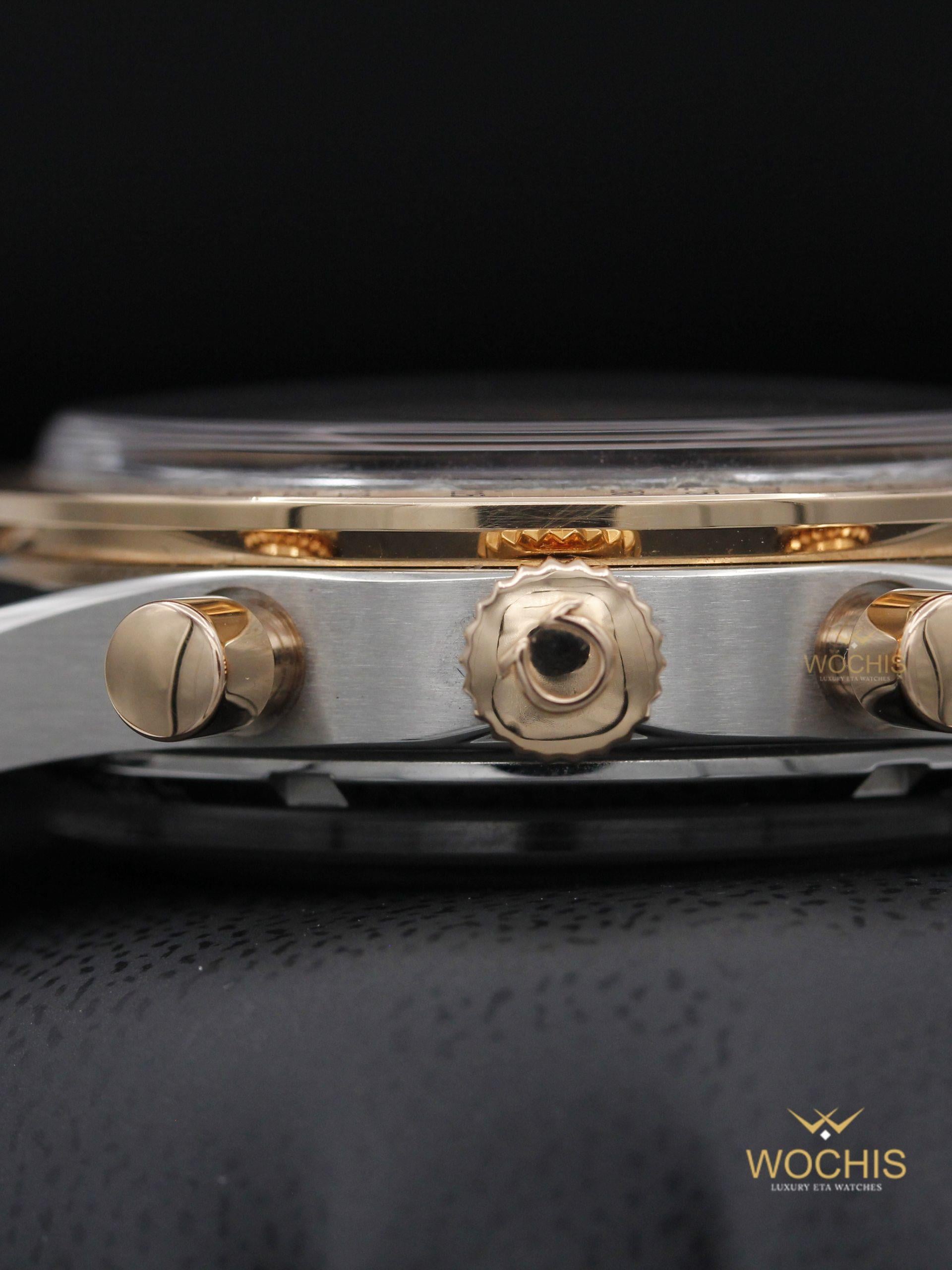 Omega Speedmaster 57 331.20.42.51.01.002-8648 (Stainless Steel - Rose Gold - 40.5 - Black)