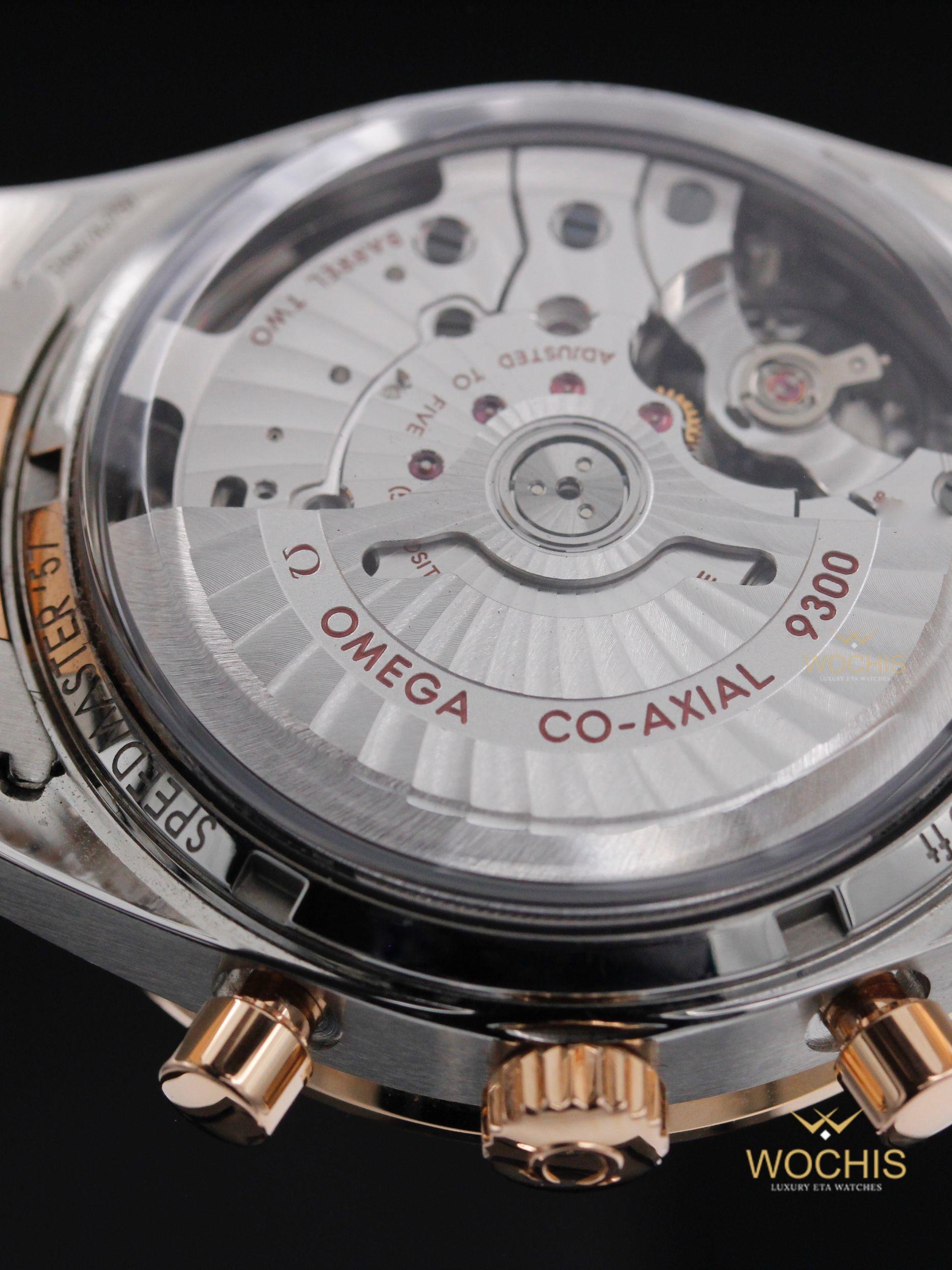 Omega Speedmaster 57 331.20.42.51.01.002-8648 (Stainless Steel - Rose Gold - 40.5 - Black)