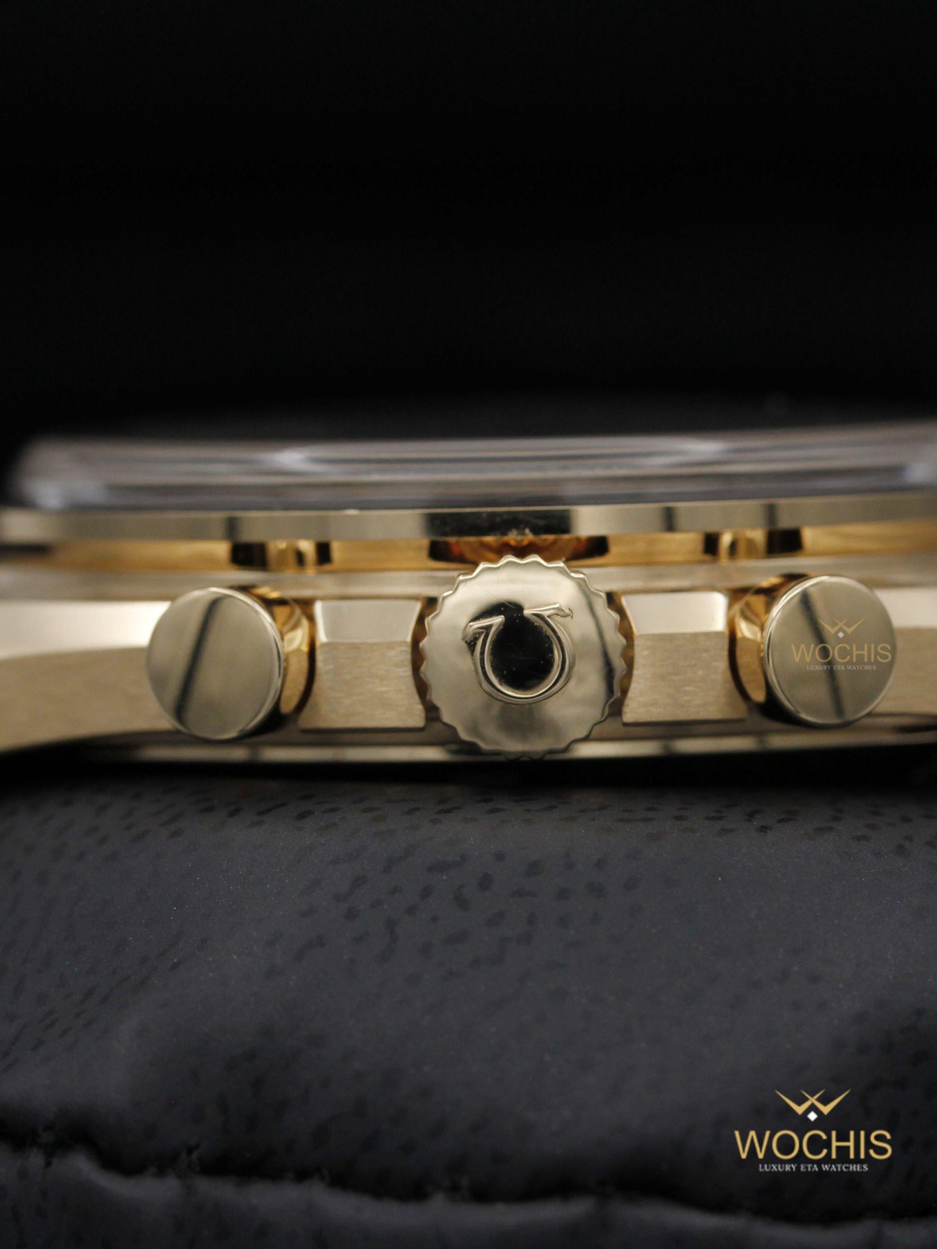 Omega Speedmaster Professional Moonwatch 310.62.42.50.99.001-8746 (Moonshine Yellow Gold - 42 - Champagne w. Black Subdials)