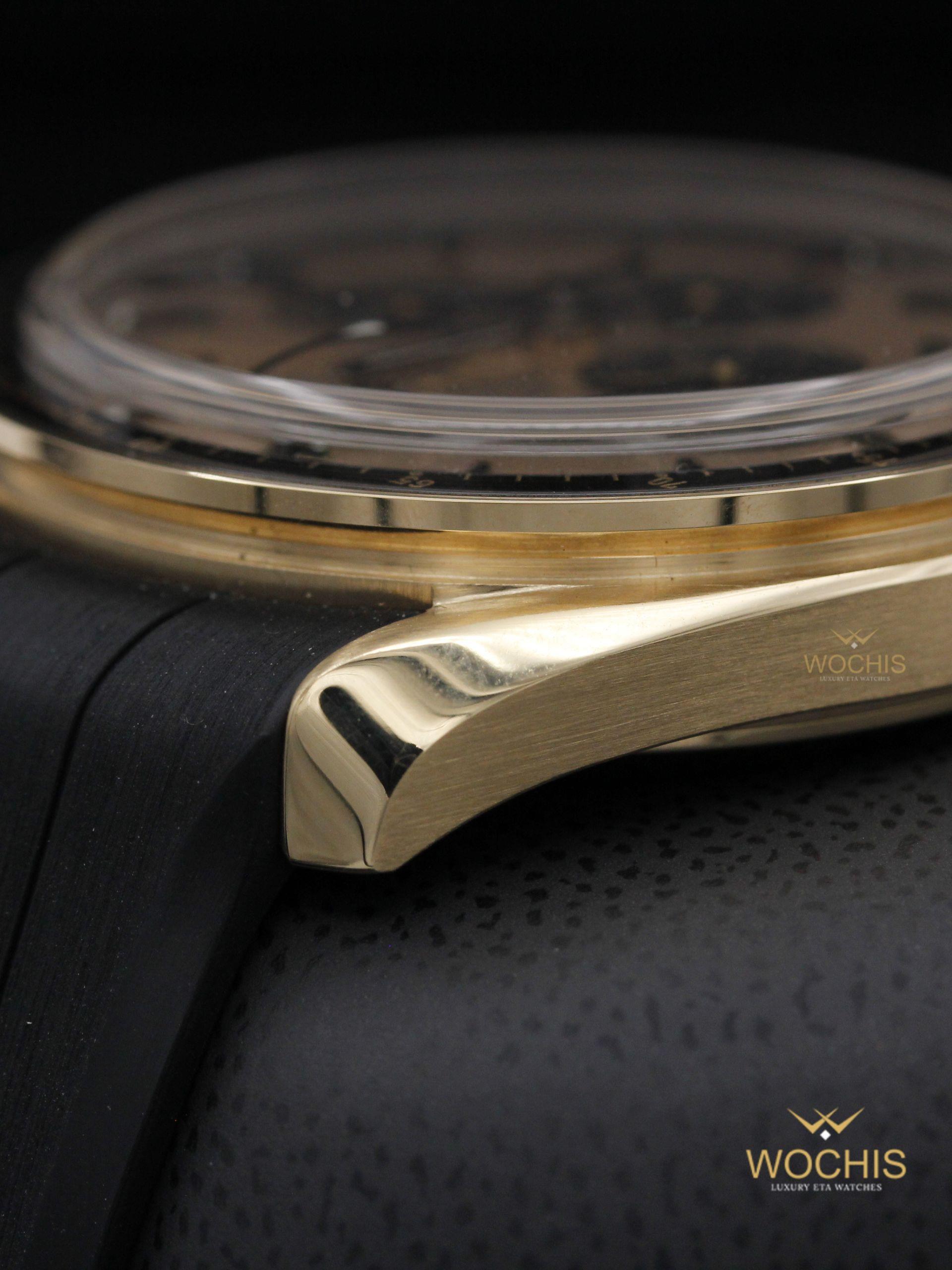 Omega Speedmaster Professional Moonwatch 310.62.42.50.99.001-8746 (Moonshine Yellow Gold - 42 - Champagne w. Black Subdials)