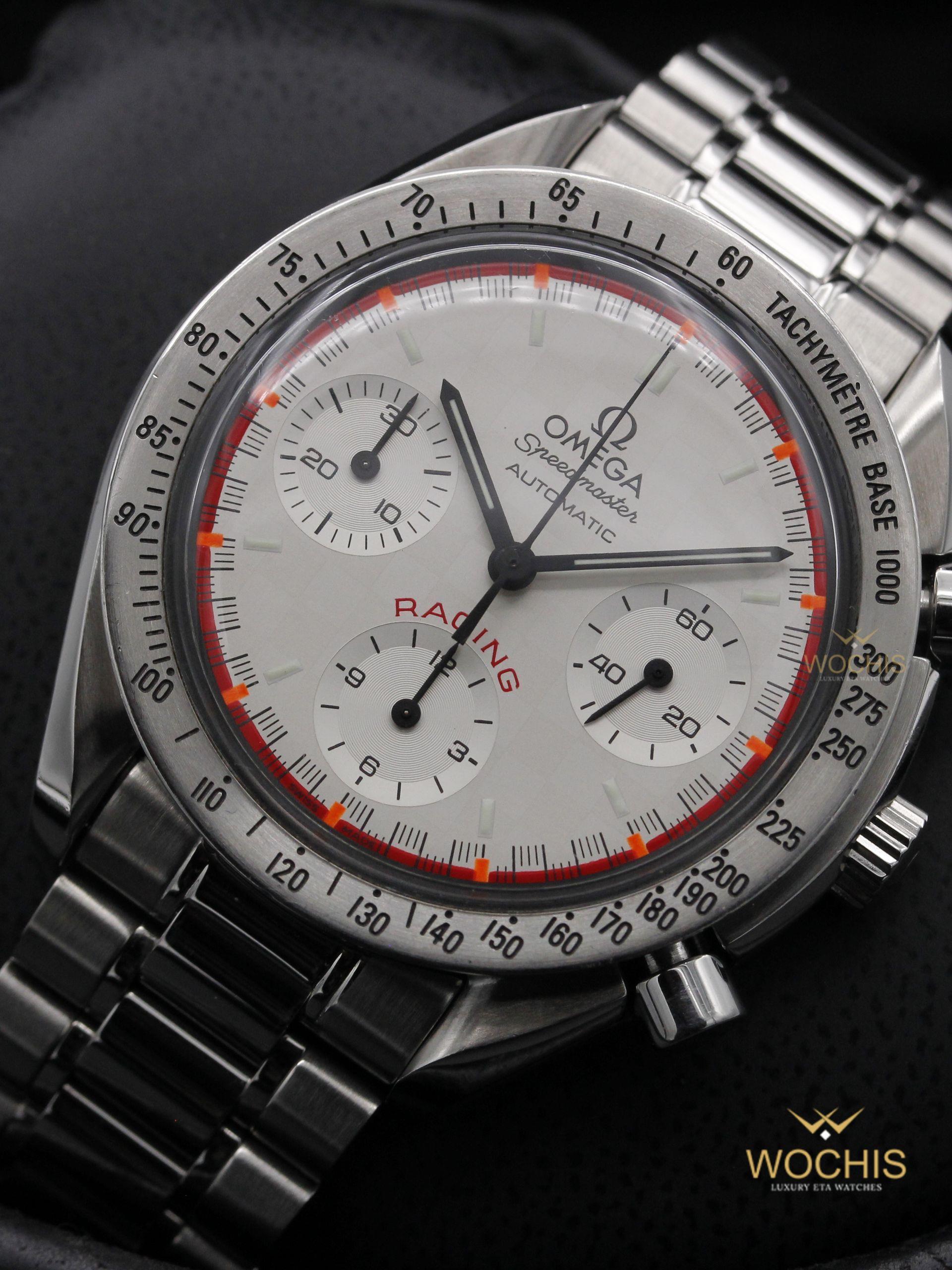 Omega Speedmaster Racing -Michael Schumacher Edition- 3517.30-9086 (Stainless Steel - 39 - Silver Racing)