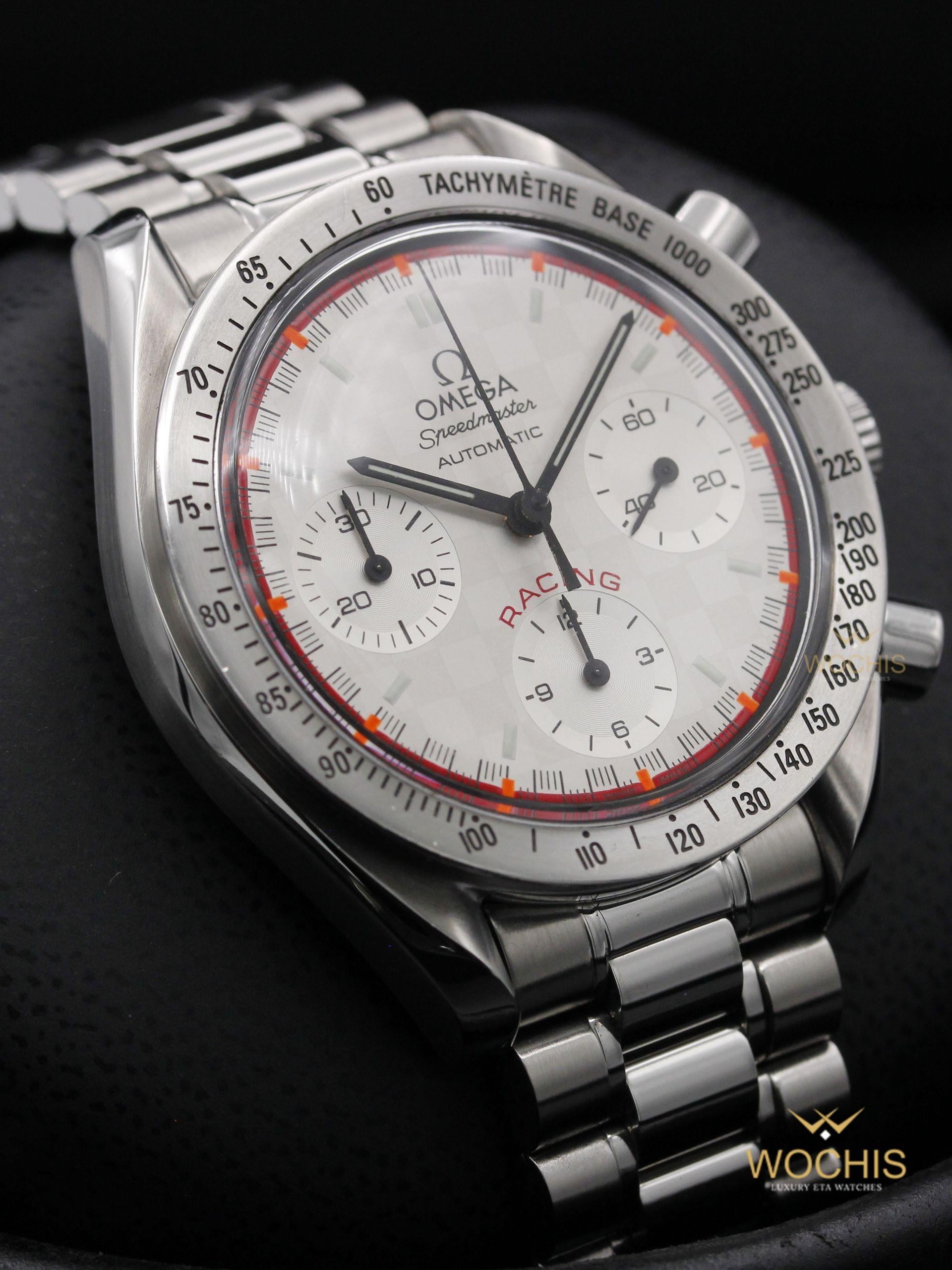 Omega Speedmaster Racing -Michael Schumacher Edition- 3517.30-9086 (Stainless Steel - 39 - Silver Racing)