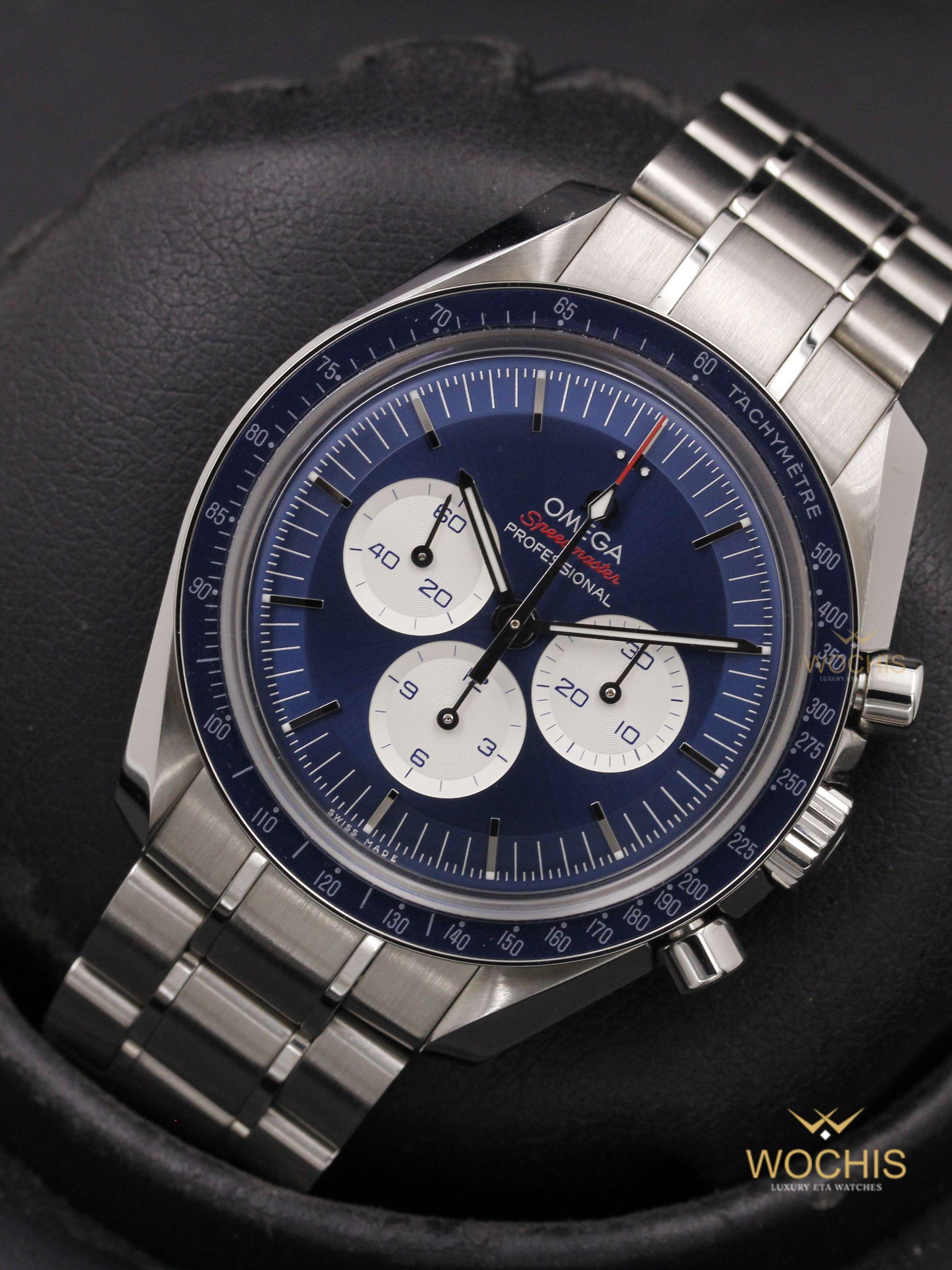 Omega Speedmaster Tokyo Olympics 2020 522.30.42.30.03.001-4487 (Stainless Steel - 42 - Blue)