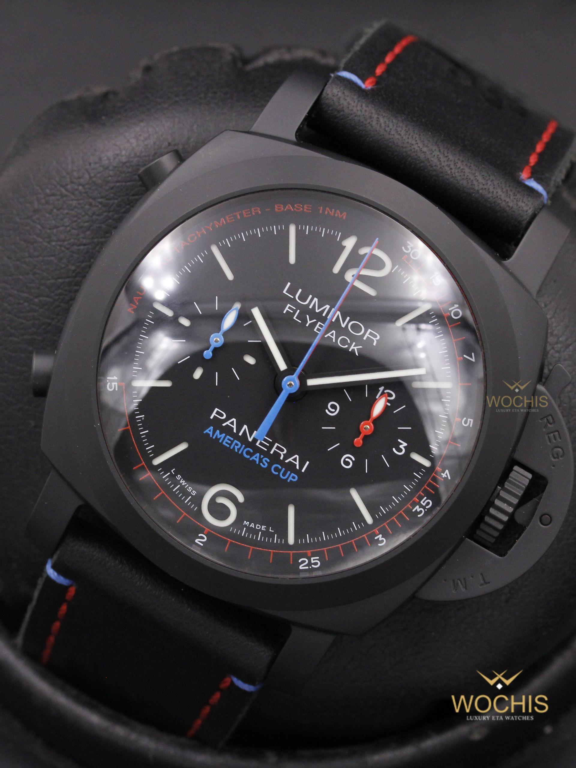 Panerai Luminor 1950 Oracle Team Usa Pam 725-3761 (Ceramic - 44 - Black)