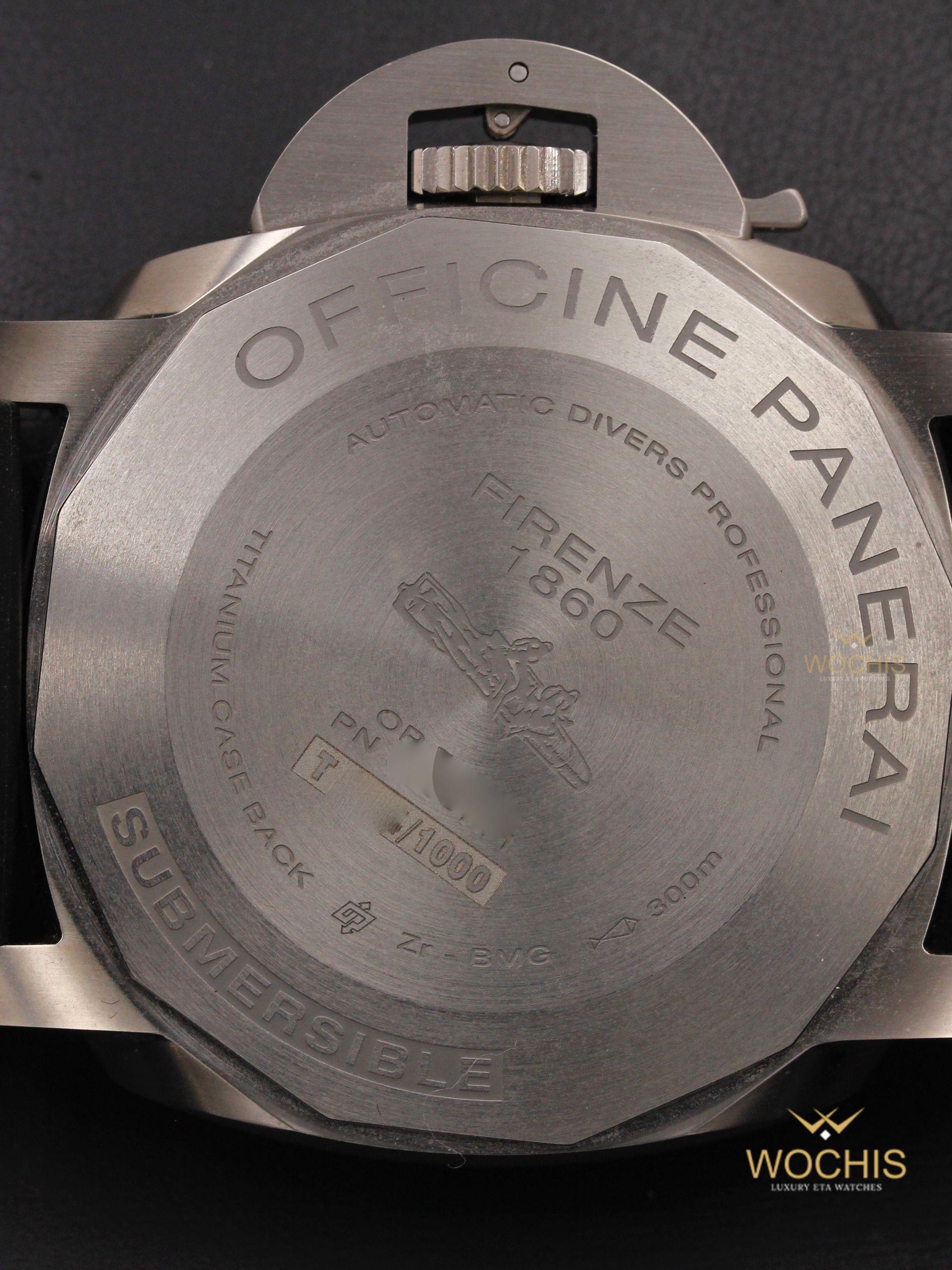 Panerai Luminor Submersible Bmg-tech 692-2597 (Bulk Metallic Glass - Titanium - 0 - Blue)