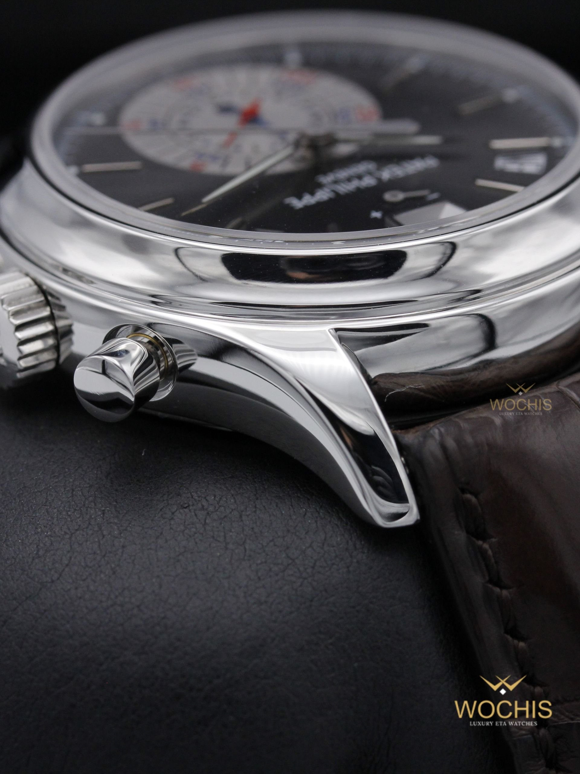 Patek Philippe Annual Calendar Chronograph 5960p-001-5017 (Platinum - 40 - Grey)