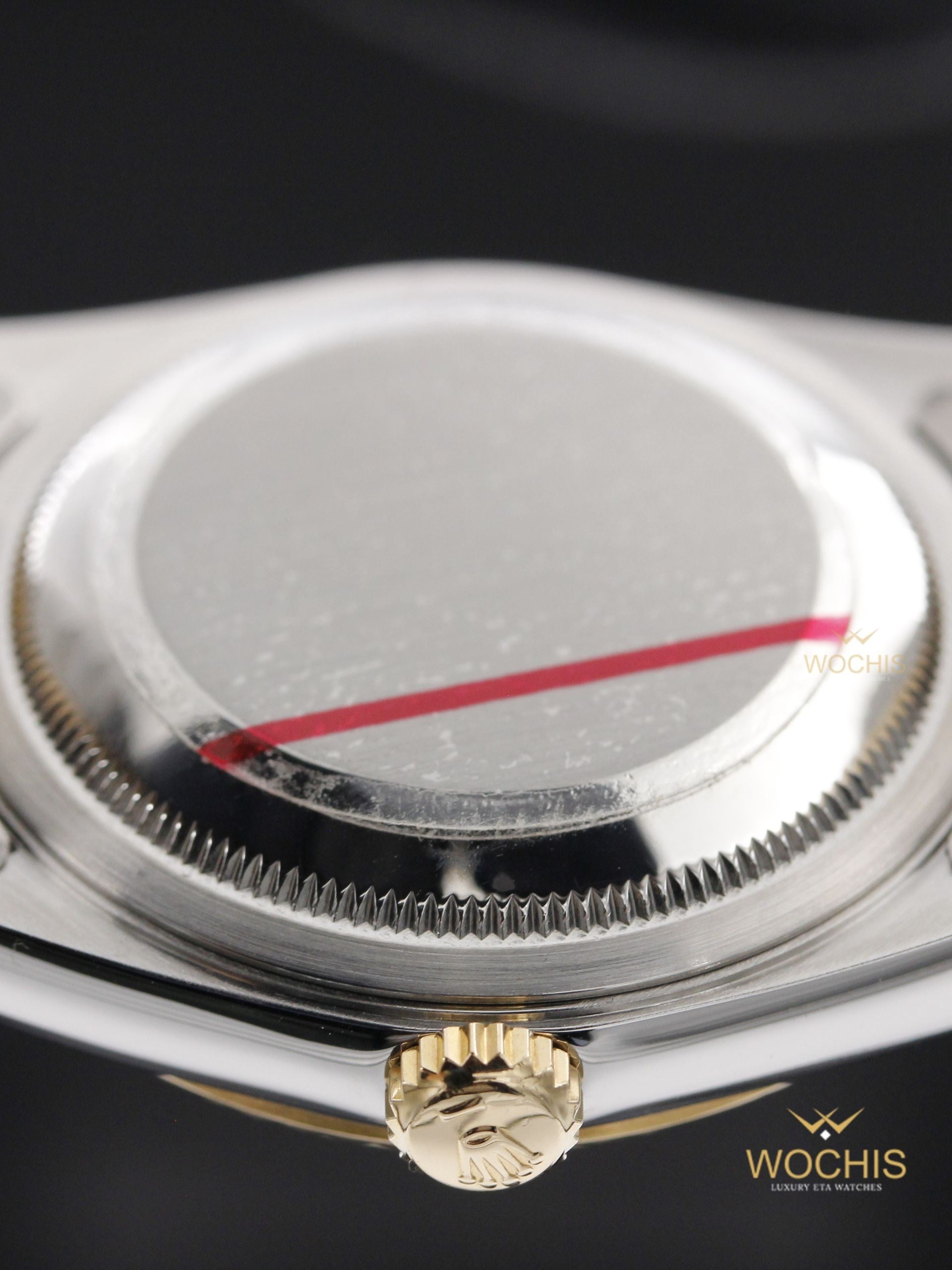 Rolex Datejust 16233-9129 (Stainless Steel - Yellow Gold - 36 - Blue Arabic Jubilee)