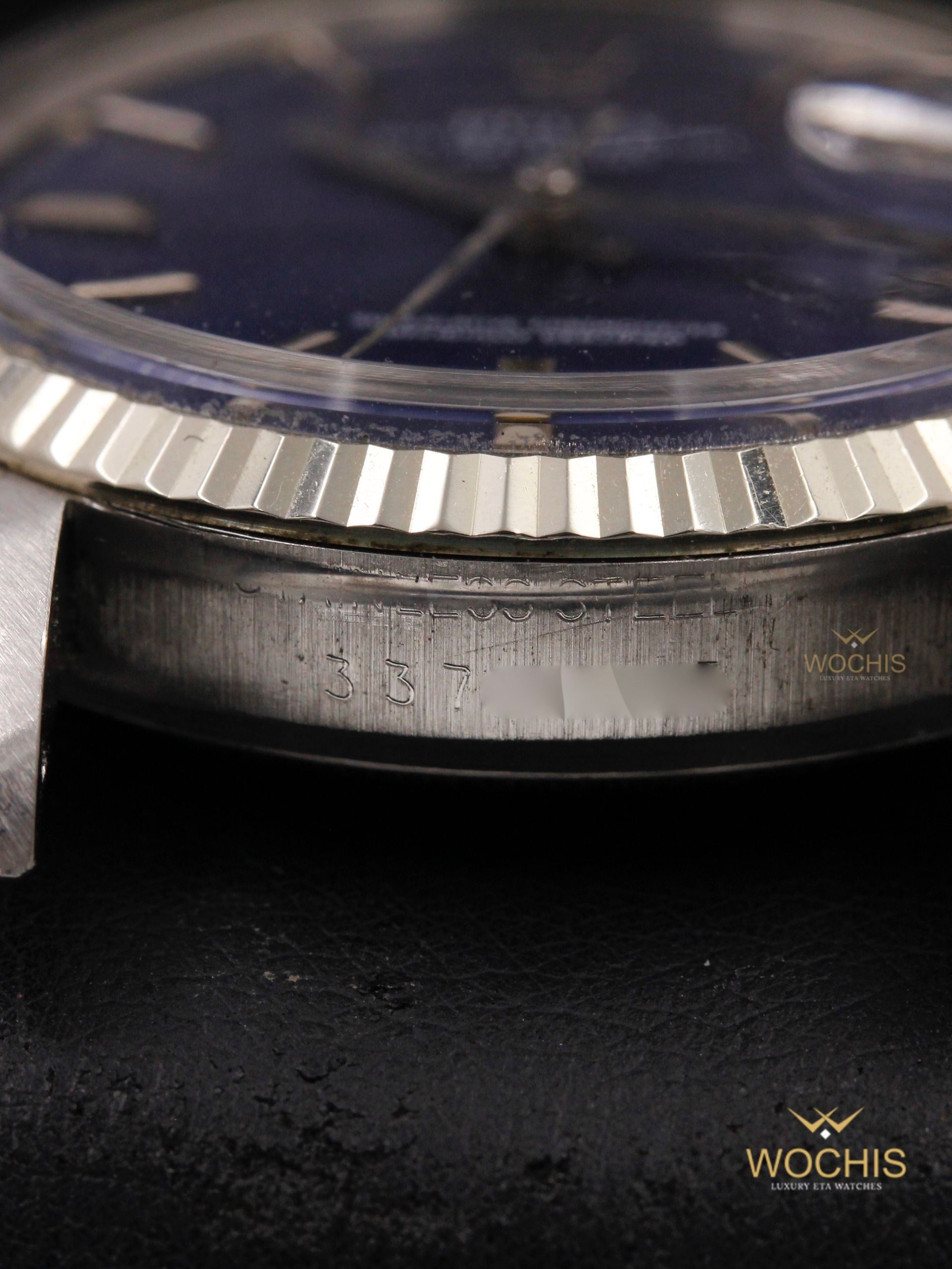 Rolex Datejust -Sigma Dial- 1601-4489 (Stainless Steel - 36 - Blue Sigma)