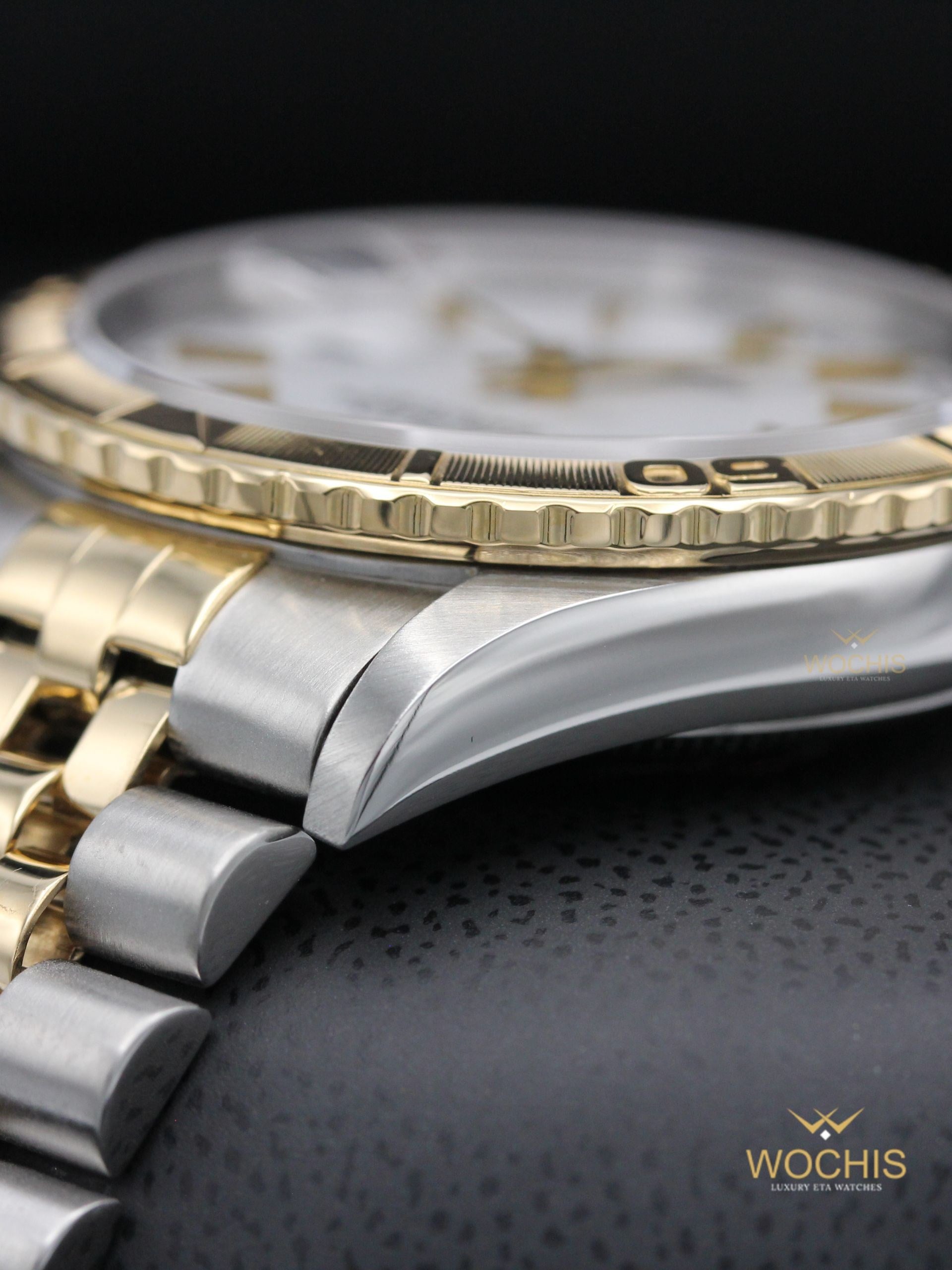 Rolex Datejust Turn O Graph 'Thunderbird' 16263-8256 (Stainless Steel - Yellow Gold - 36 - White Index)