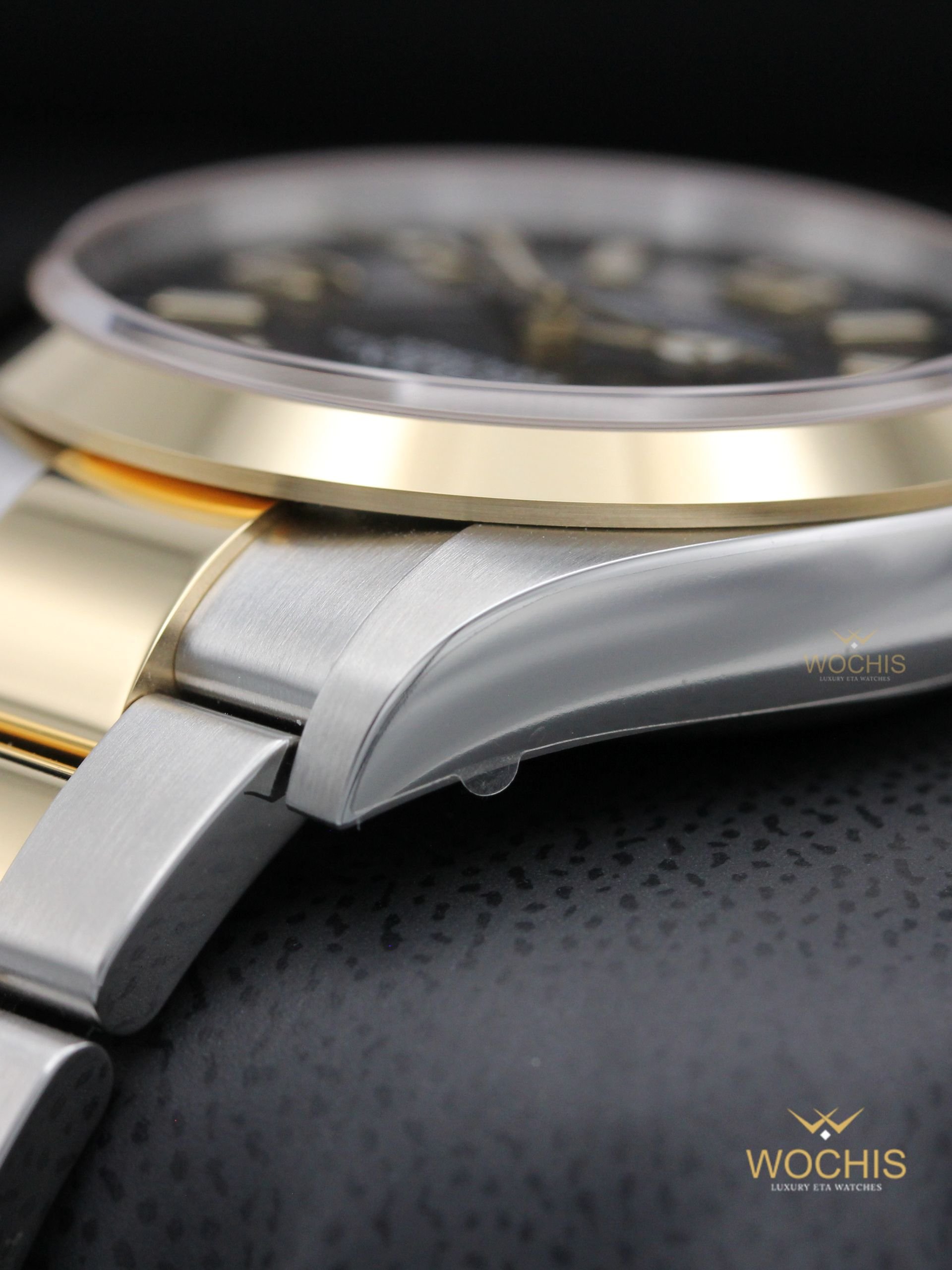 Rolex Explorer 1 124273-8335 (Stainless Steel - Yellow Gold - 36 - Black)