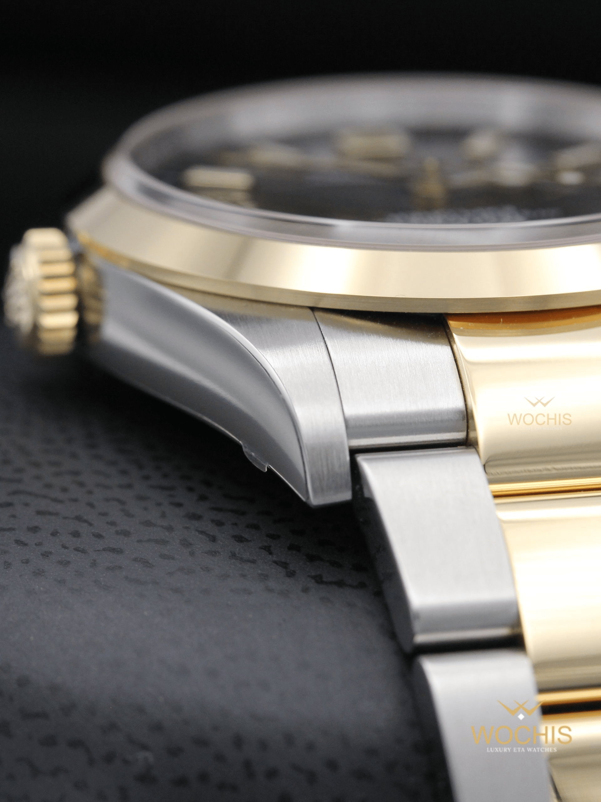 Rolex Explorer 1 124273-8335 (Stainless Steel - Yellow Gold - 36 - Black)