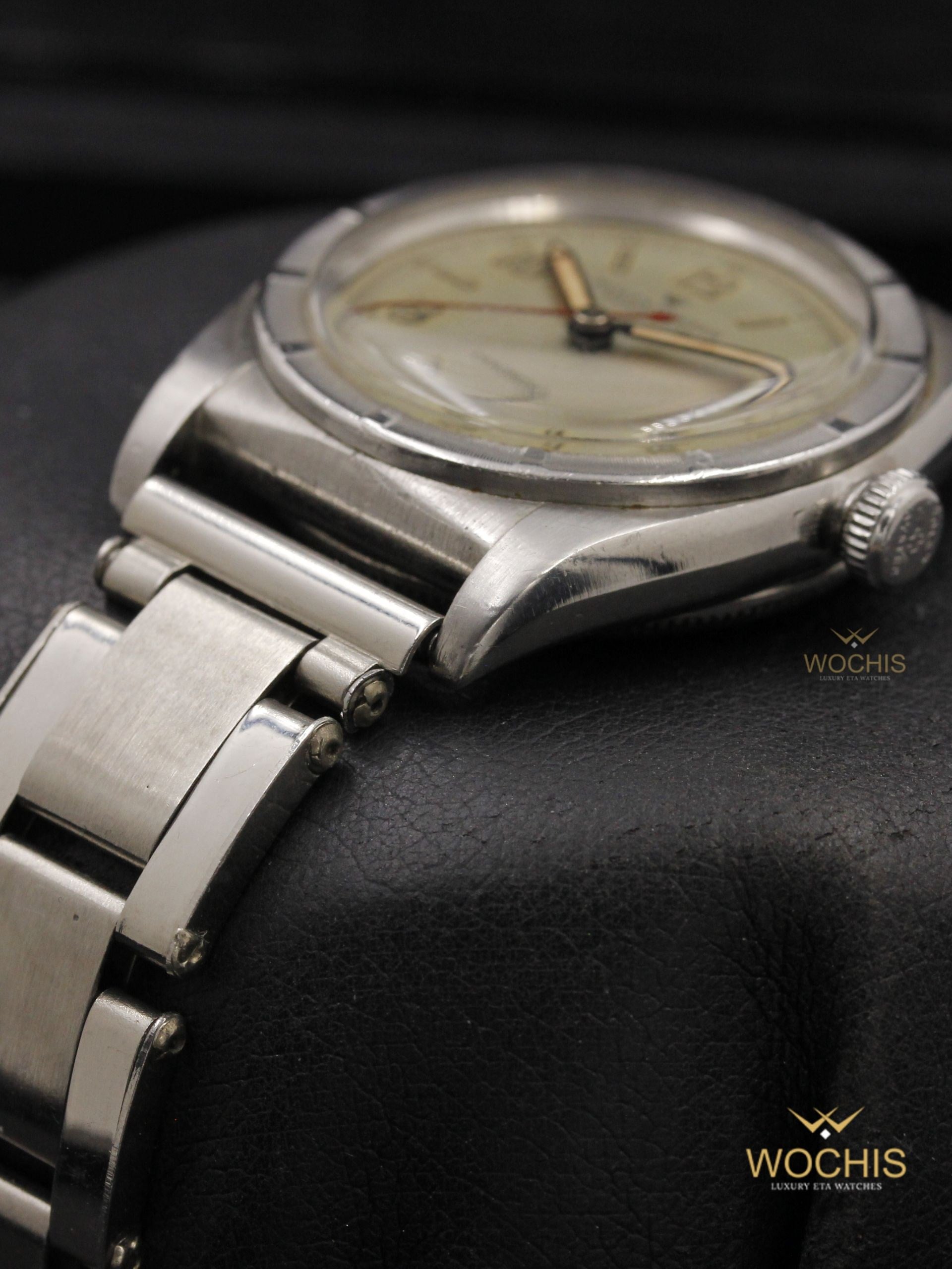 Rolex Oyster Perpetual -Bubble Back- 3372-4684 (Stainless Steel - 32 - Silver)