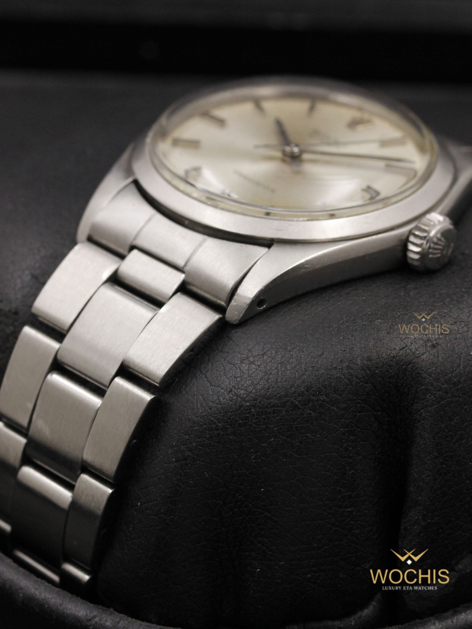Rolex Precision 6426-4559 (Stainless Steel - 34 - Silver Index)