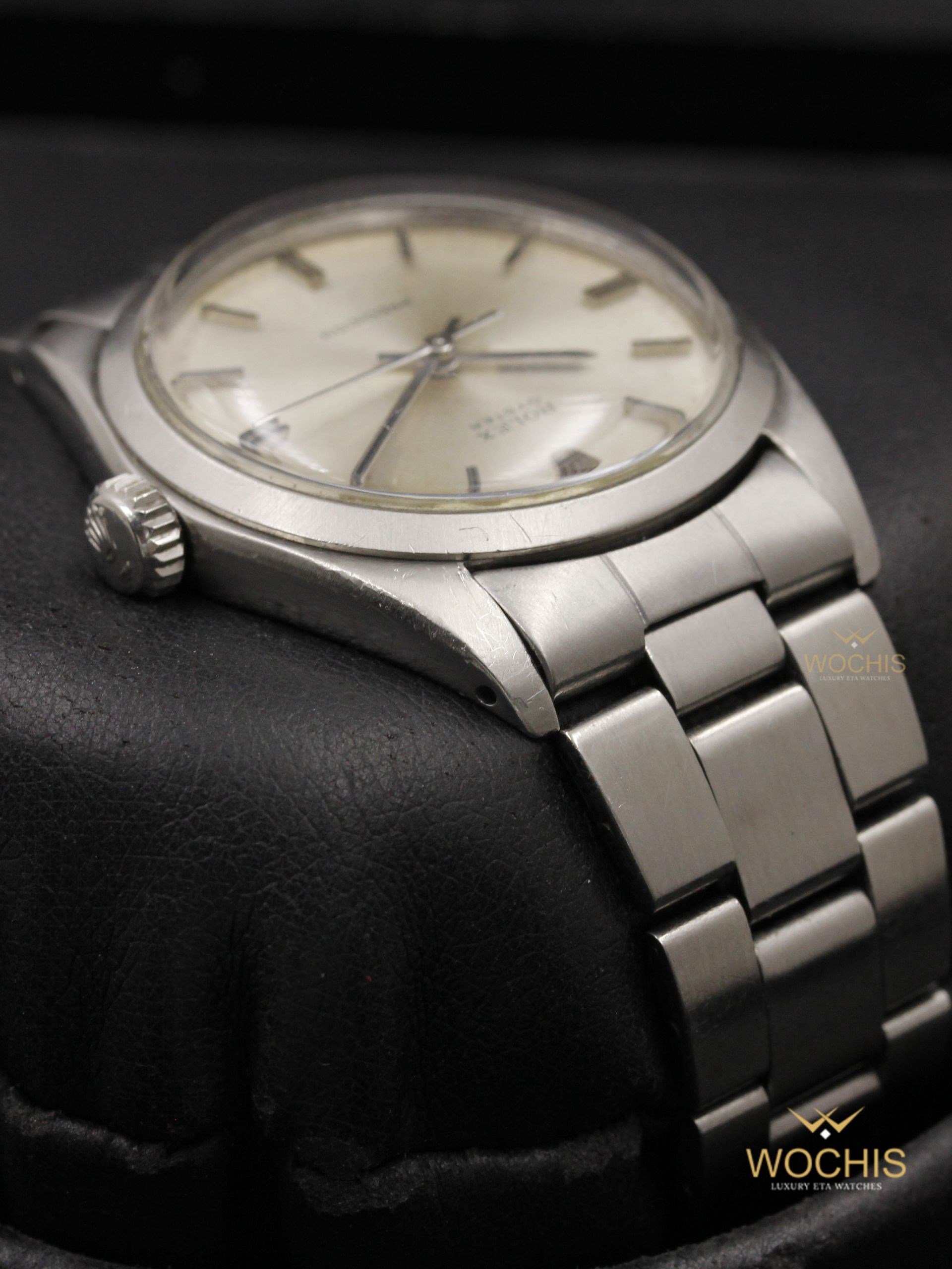 Rolex Precision 6426-4559 (Stainless Steel - 34 - Silver Index)