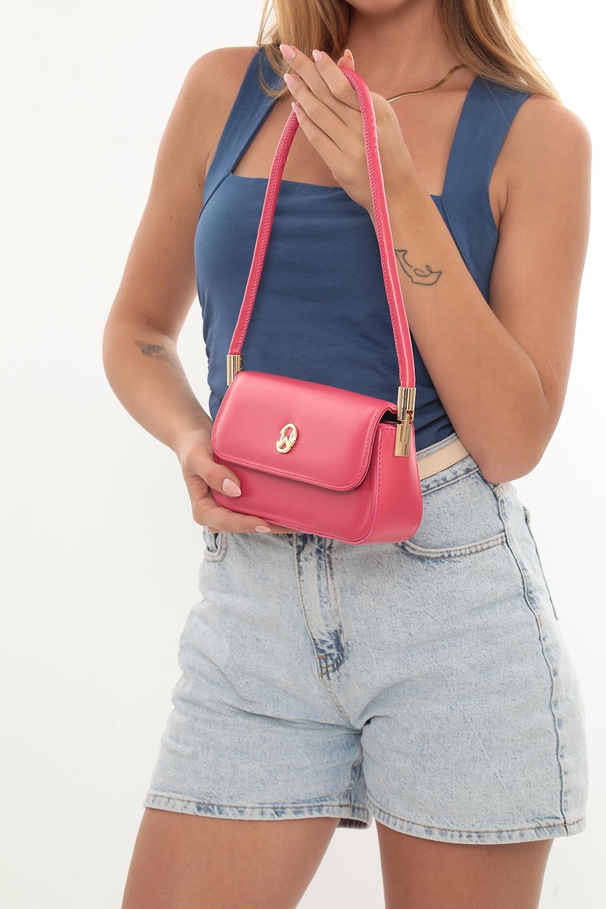 Gamba Baget Çanta Pink