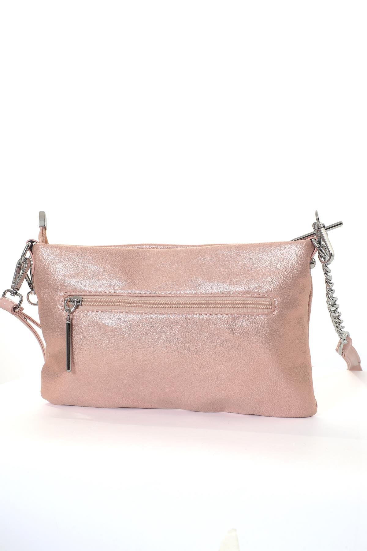 Lavin Omuz Çanta Silvery Pink