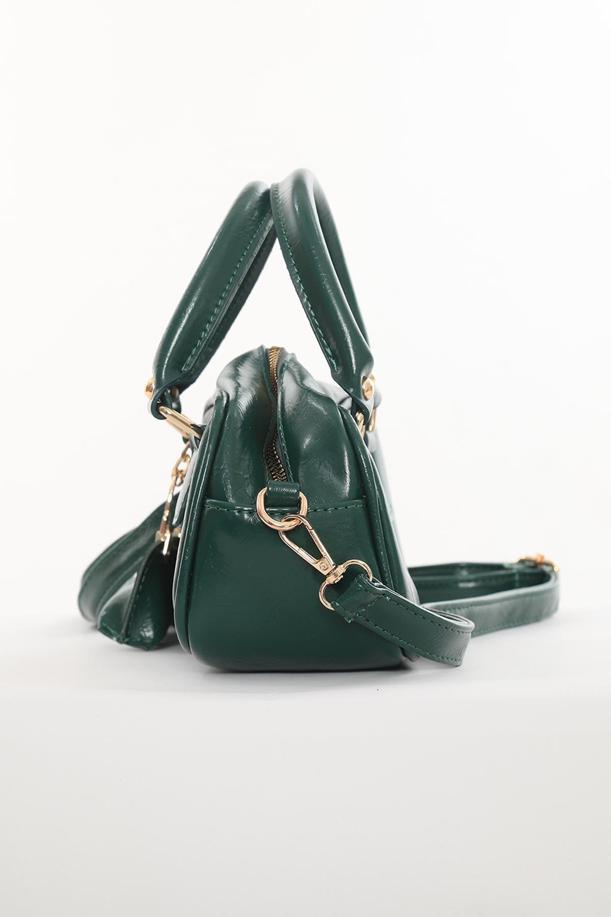 Perla Baget Çanta Pine Green