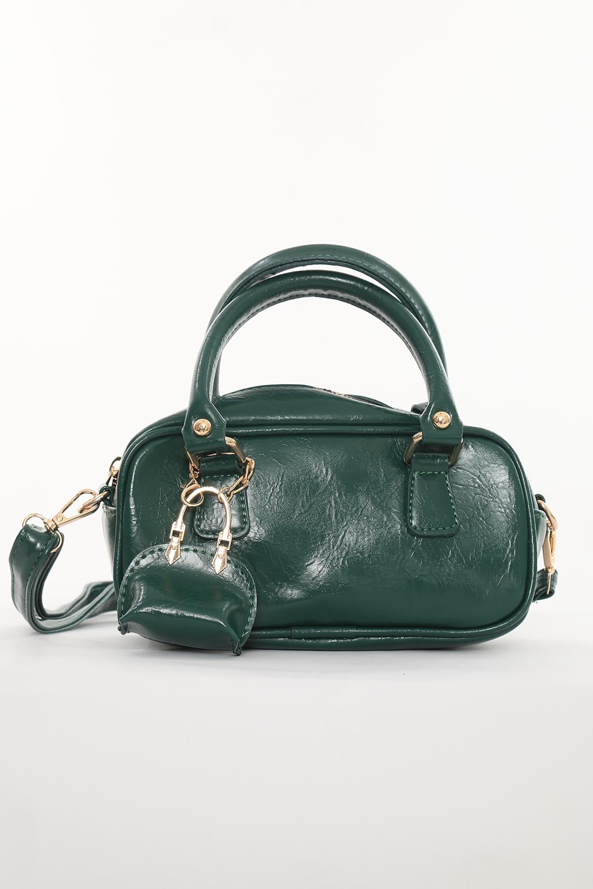 Perla Baget Çanta Pine Green