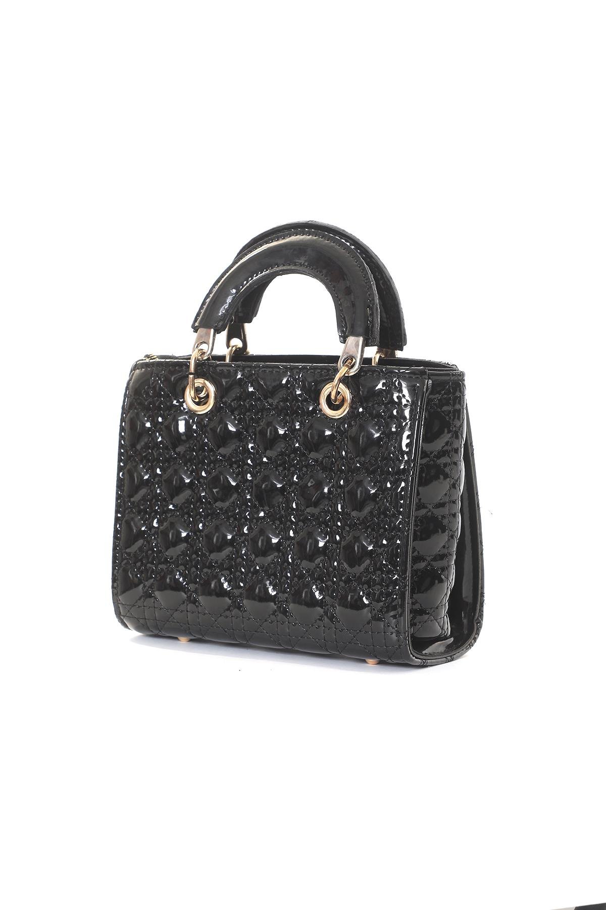 Sior Omuz Çanta Glossy Black