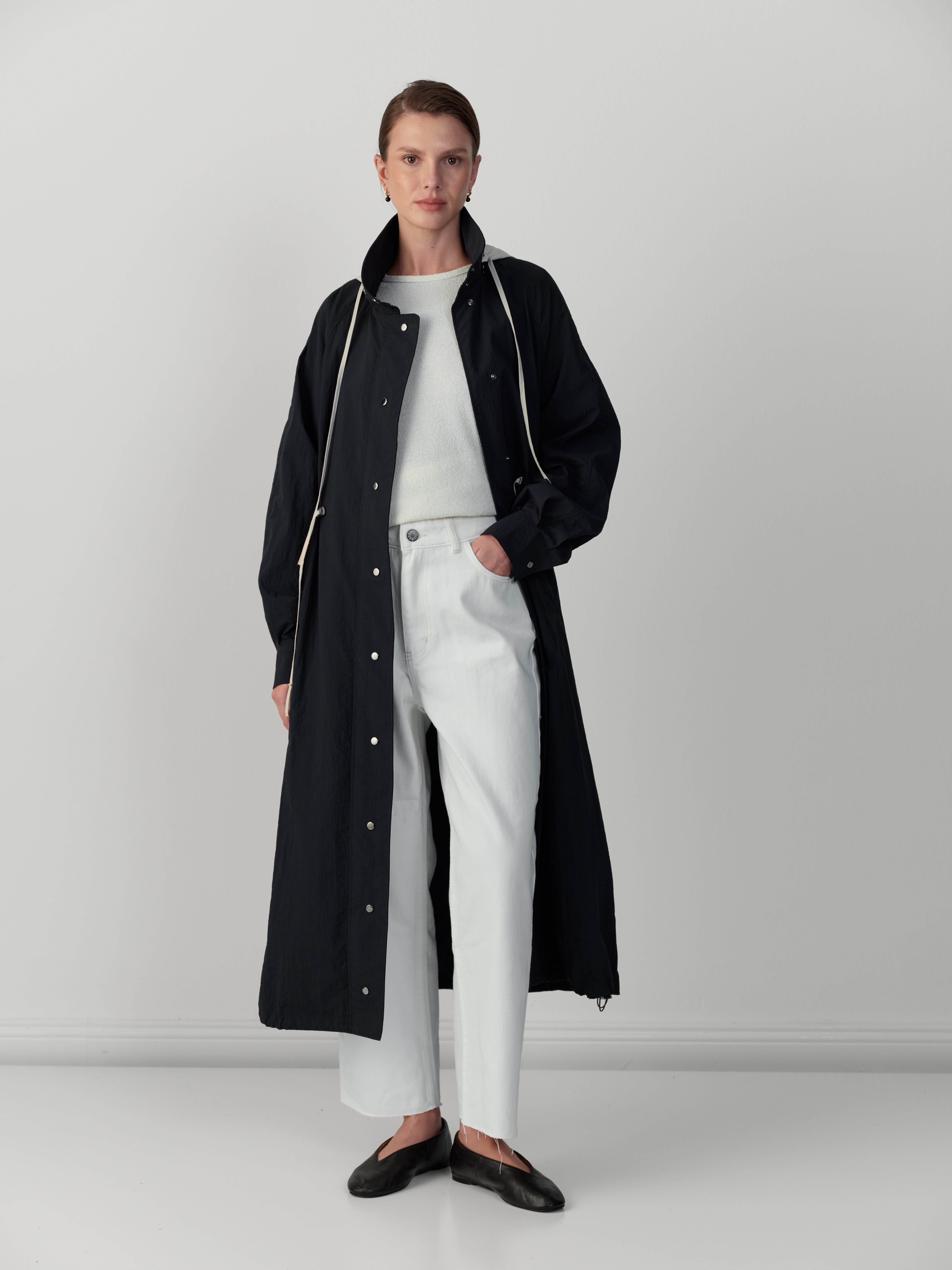 CROP JEAN PANTOLON BEYAZ