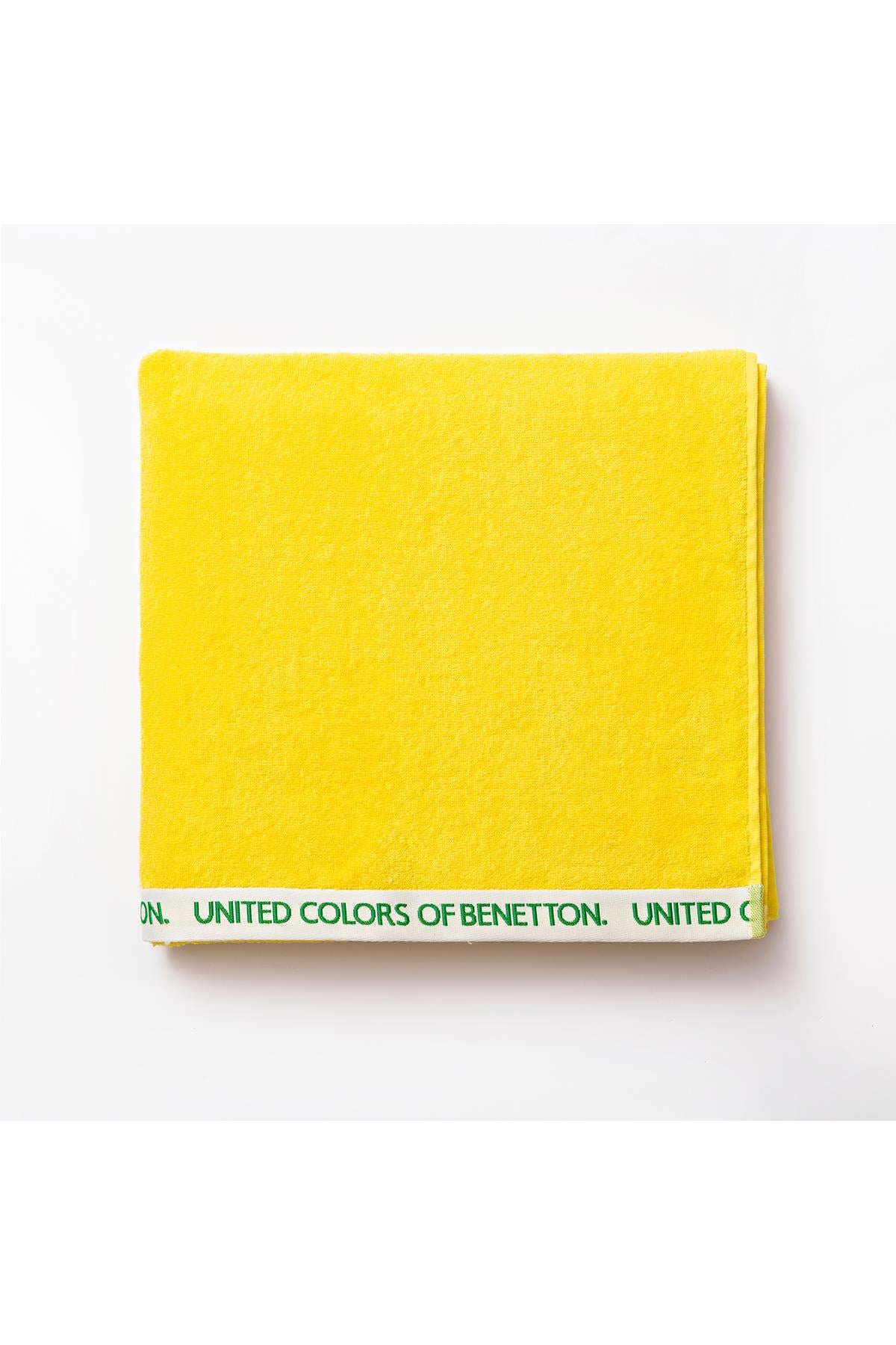 BE-0823-YE Benetton Plaj Havlu