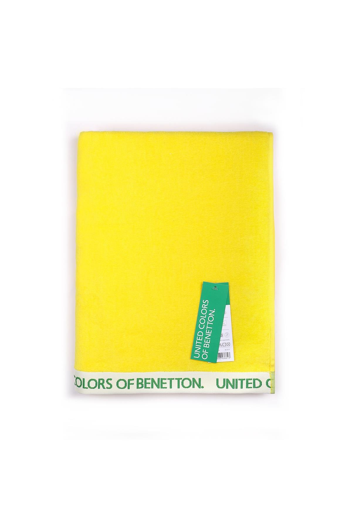 BE-0823-YE Benetton Plaj Havlu