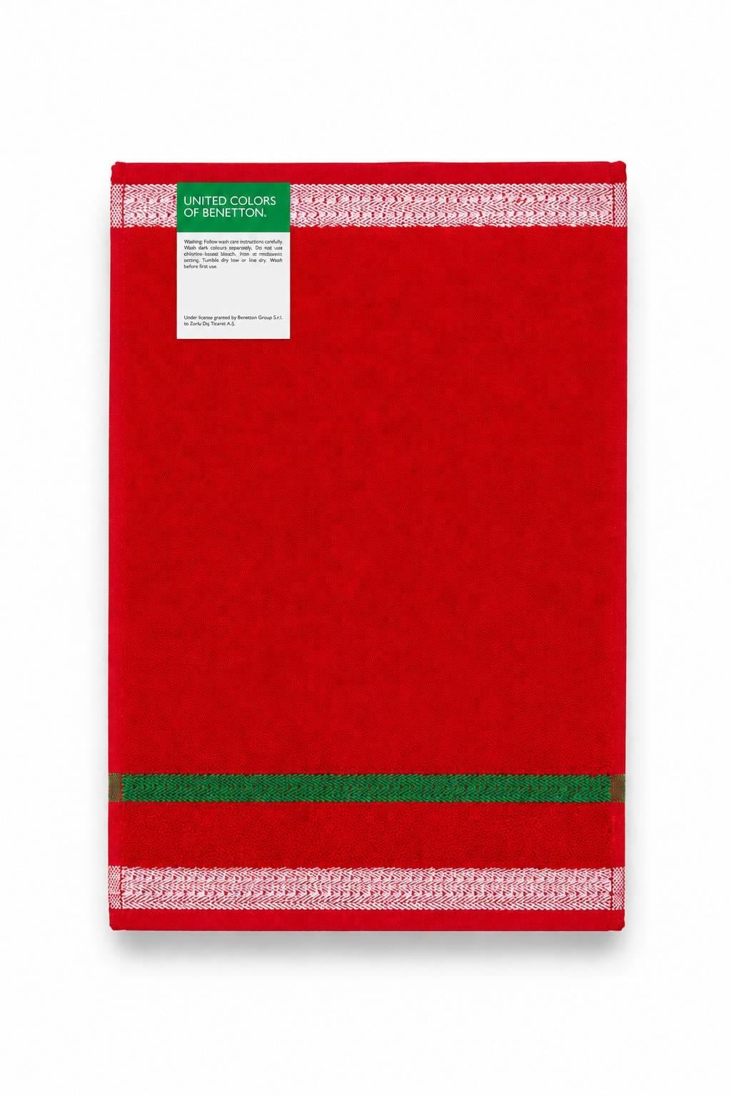 Be-0830-Rd  %100 Pamuk Kırmızı 30X50 Cm Misafir Havlusu
