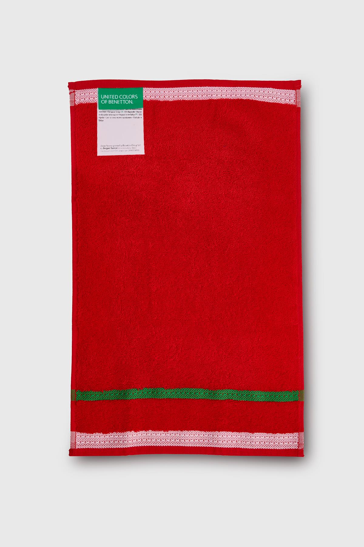 BE-0832-RD Benetton Banyo Havlu