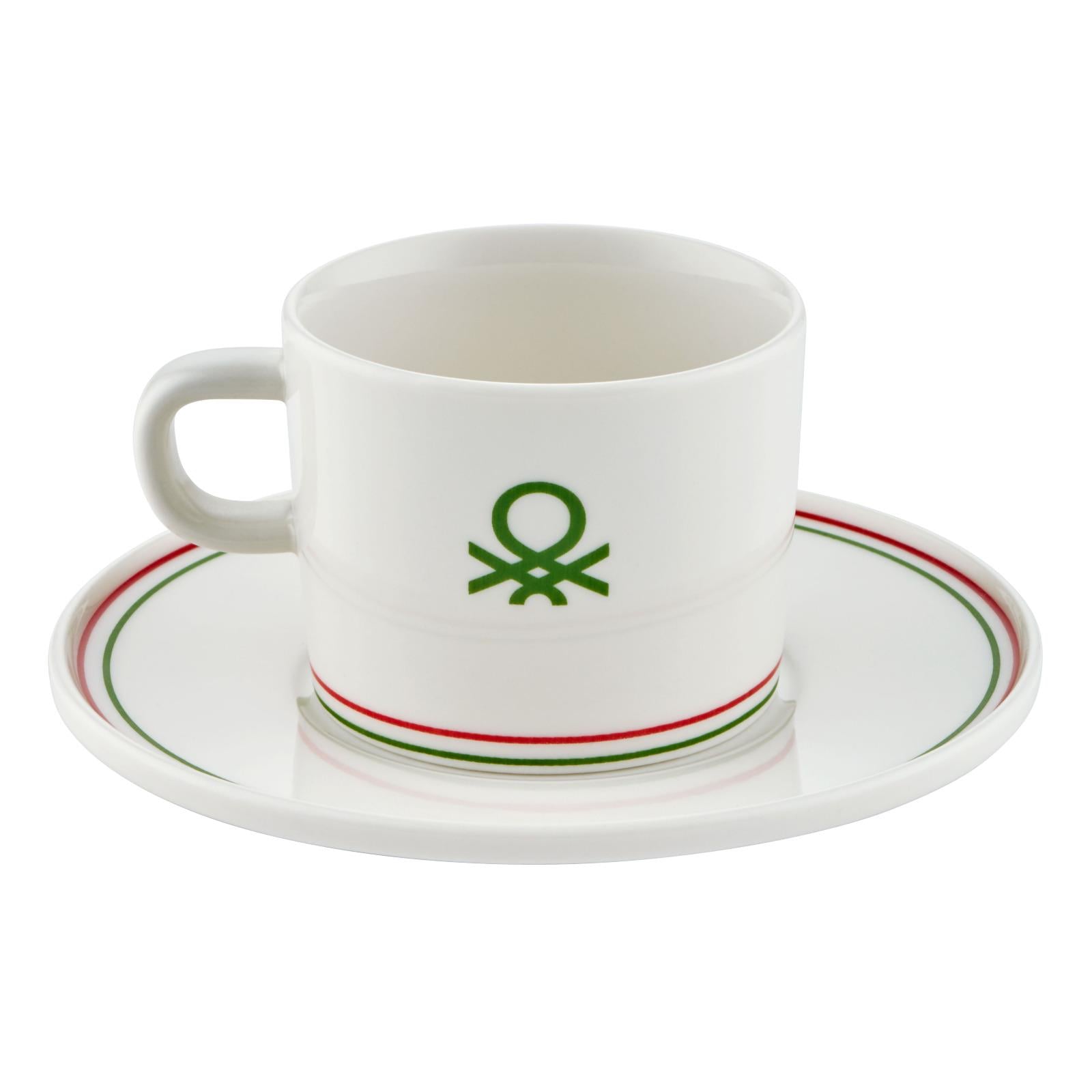 BE-KCT0024 United Colors Of Benetton 2Lİ NESCAFE FİNCANI SETİ-4 PRÇ